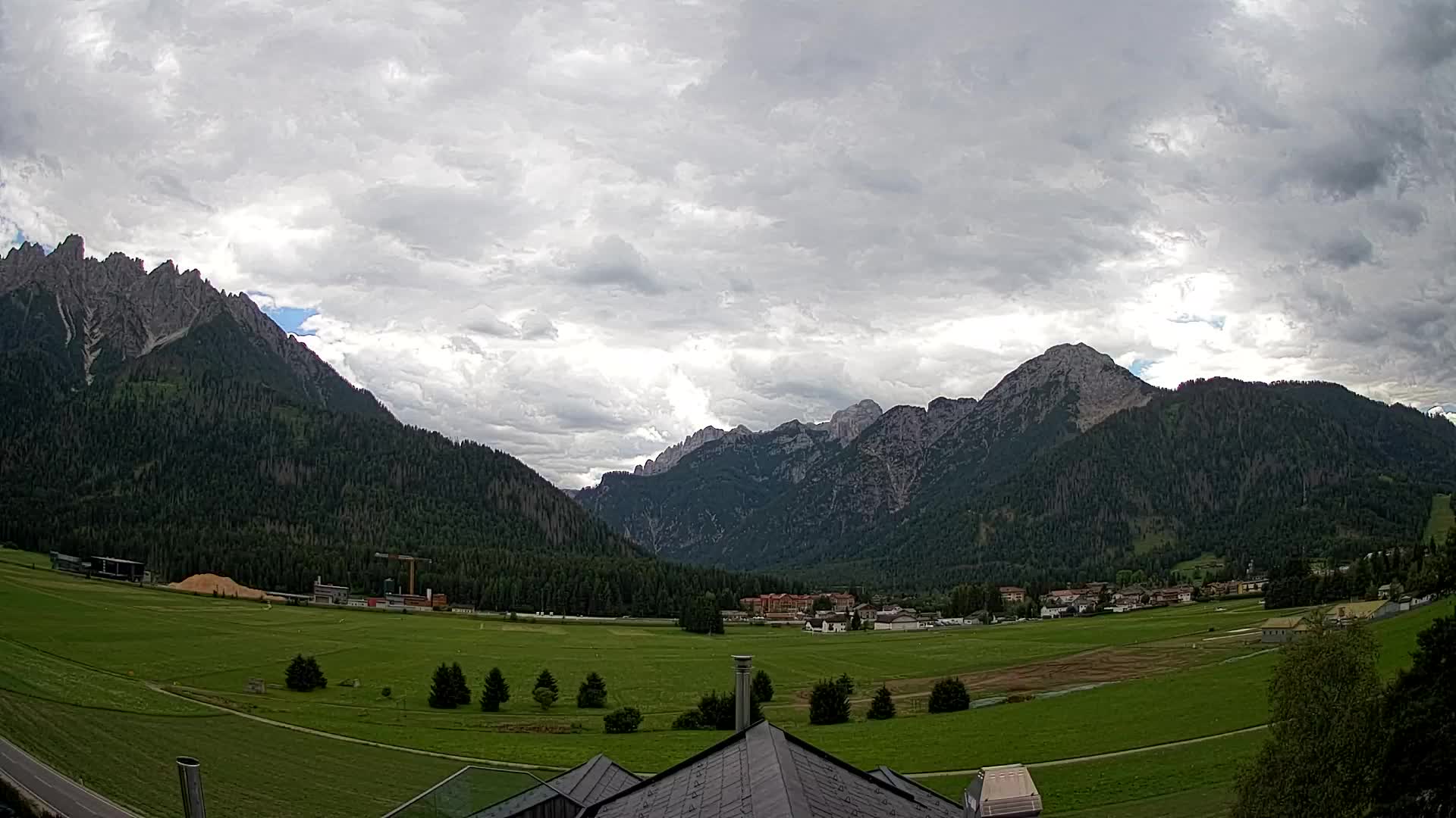 Webcam Toblach Dolomiten – Blick vom Hotel Rosengarten