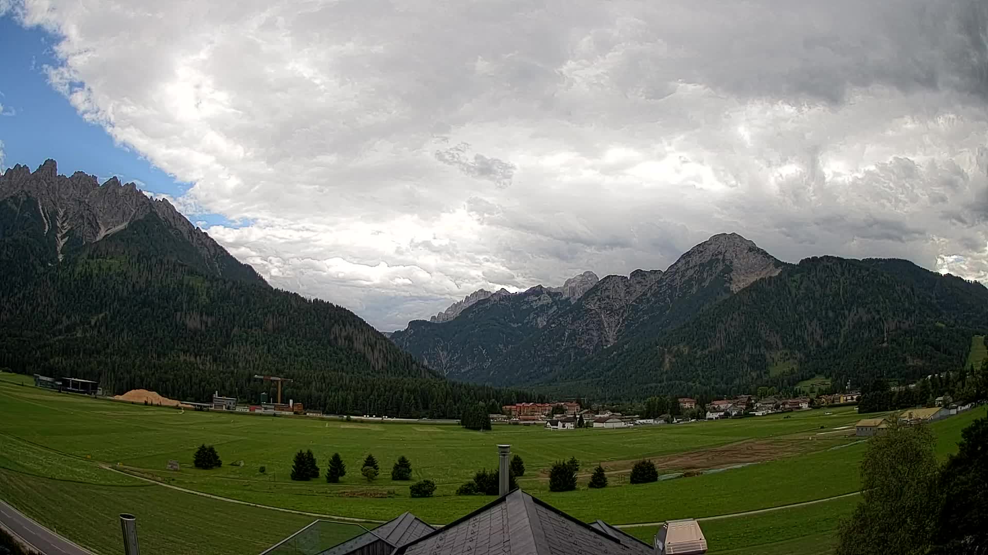 Webcam Toblach Dolomitas – Vista desde el Hotel Rosengarten