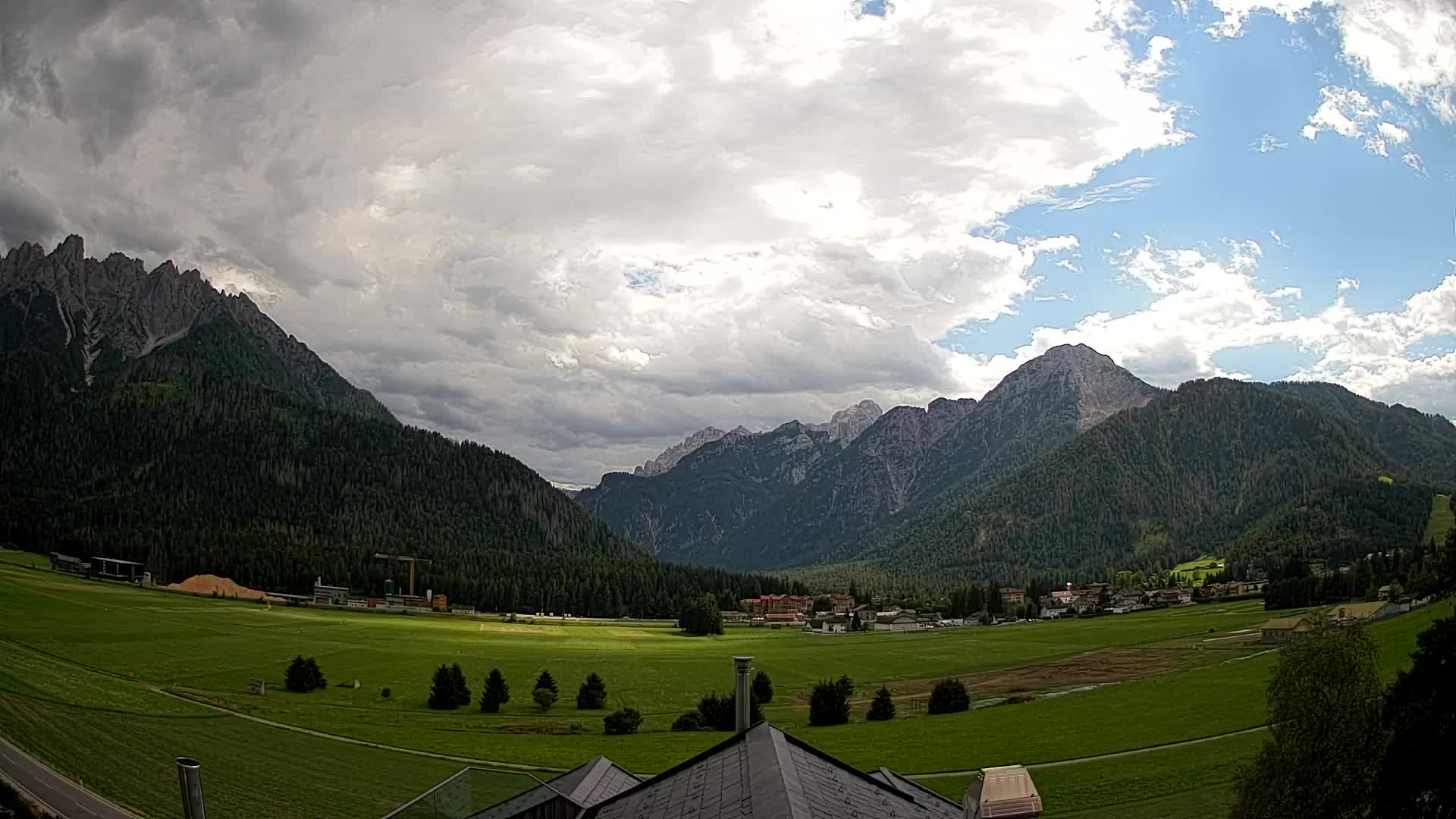 Webcam Toblach Dolomites – Vue depuis l’Hôtel Rosengarten