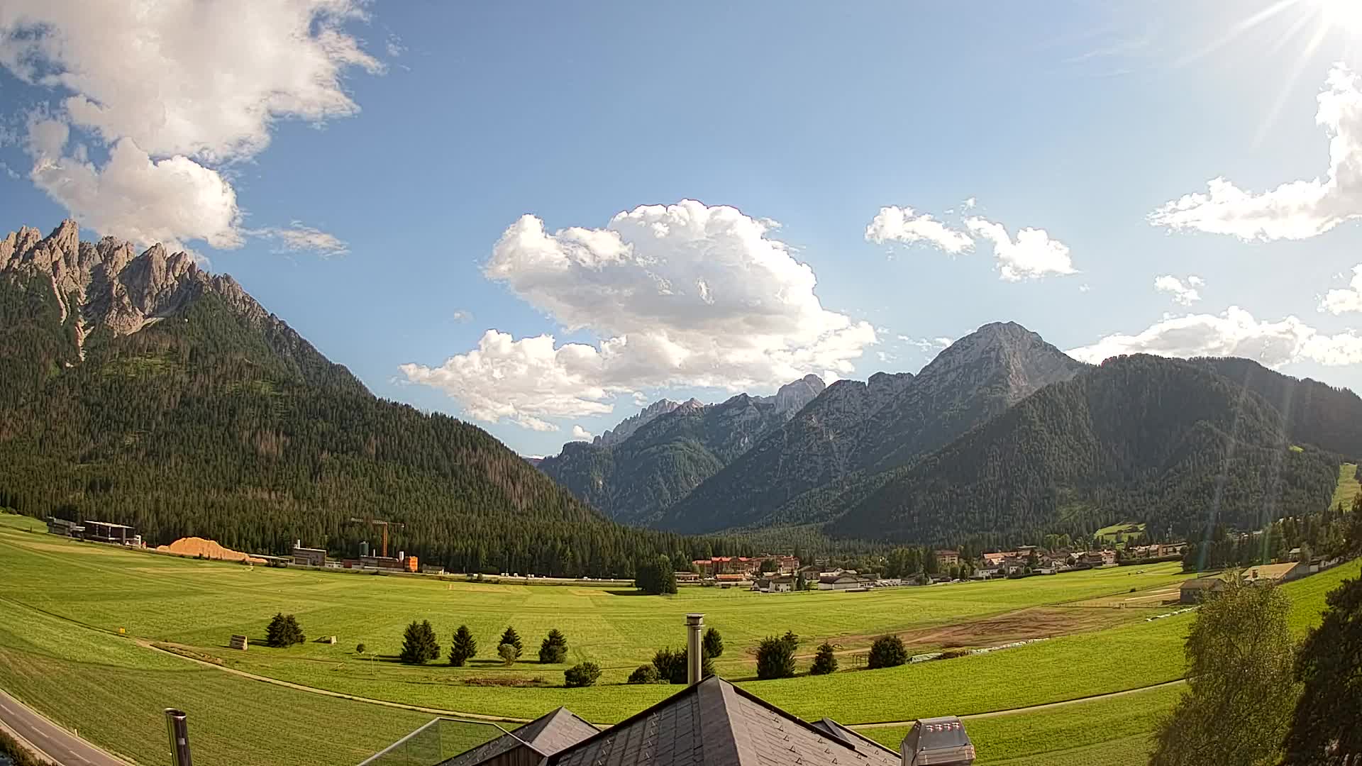 Webcam Toblach Dolomitas – Vista desde el Hotel Rosengarten