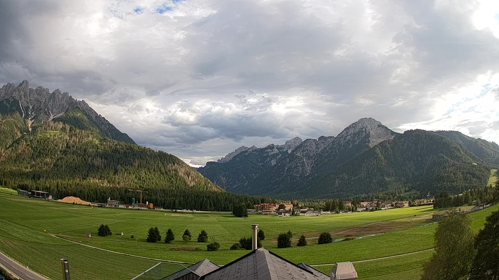 Webcam Toblach Dolomitas – Vista desde el Hotel Rosengarten