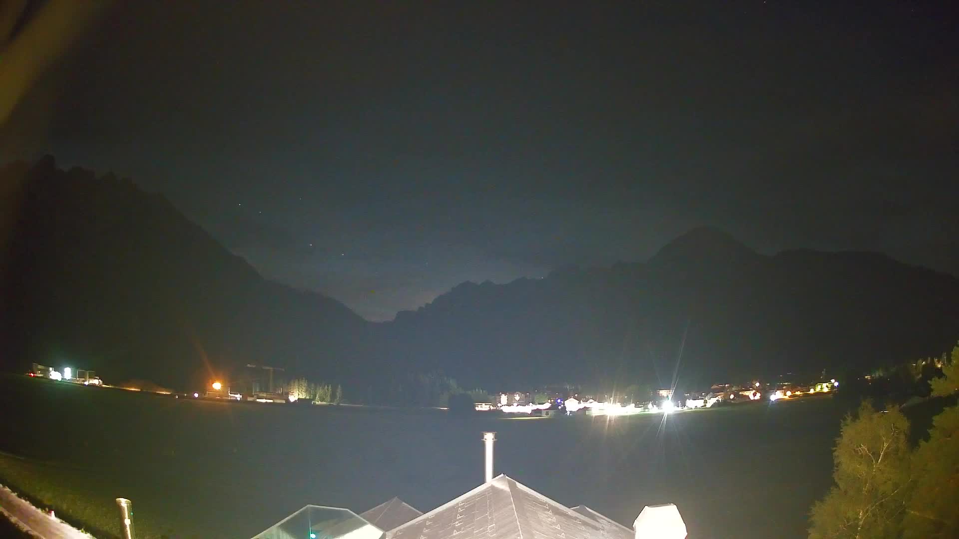 Webcam Toblach Dolomites – View from Hotel Rosengarten