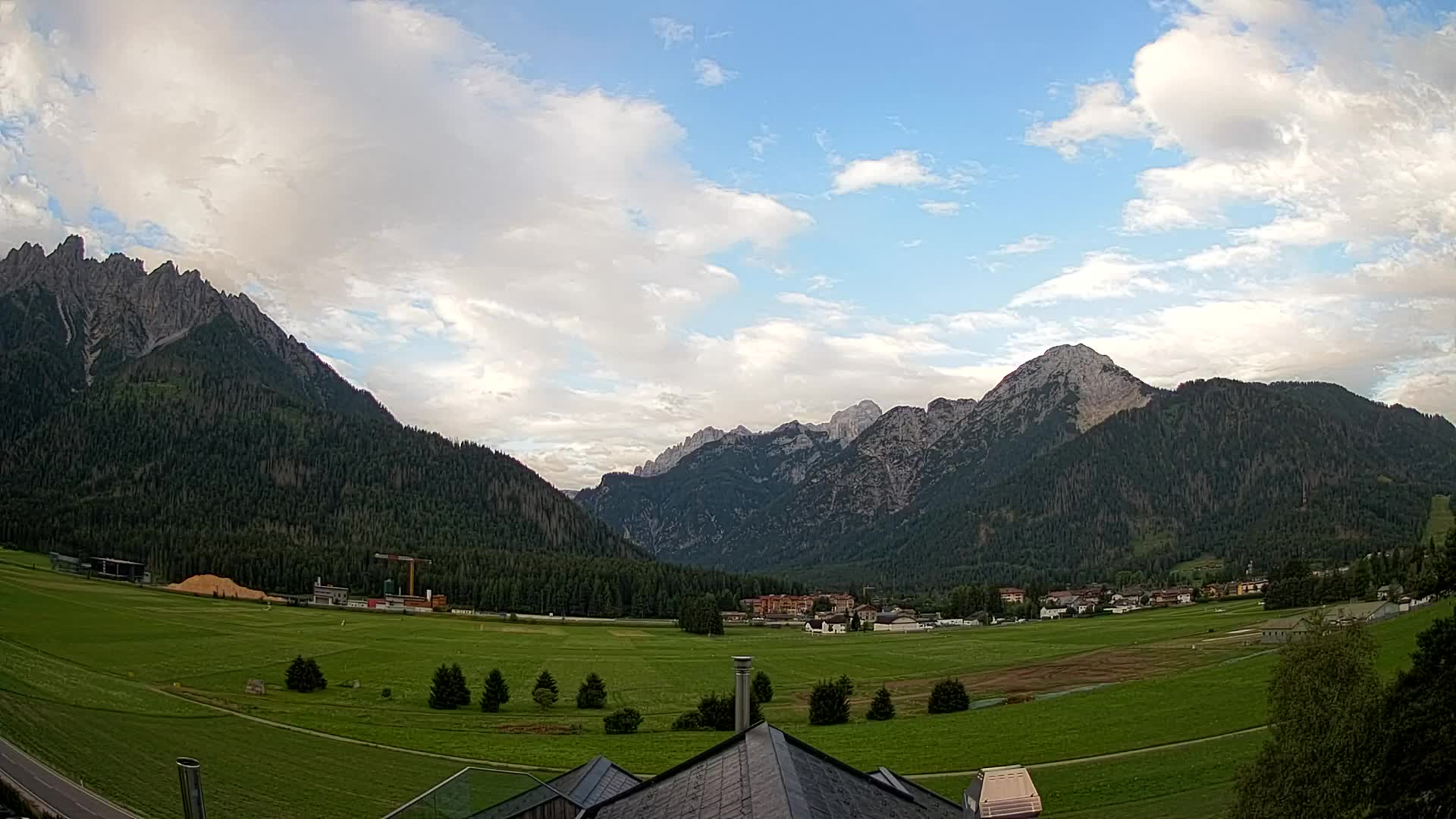 Webcam Toblach Dolomiten – Blick vom Hotel Rosengarten