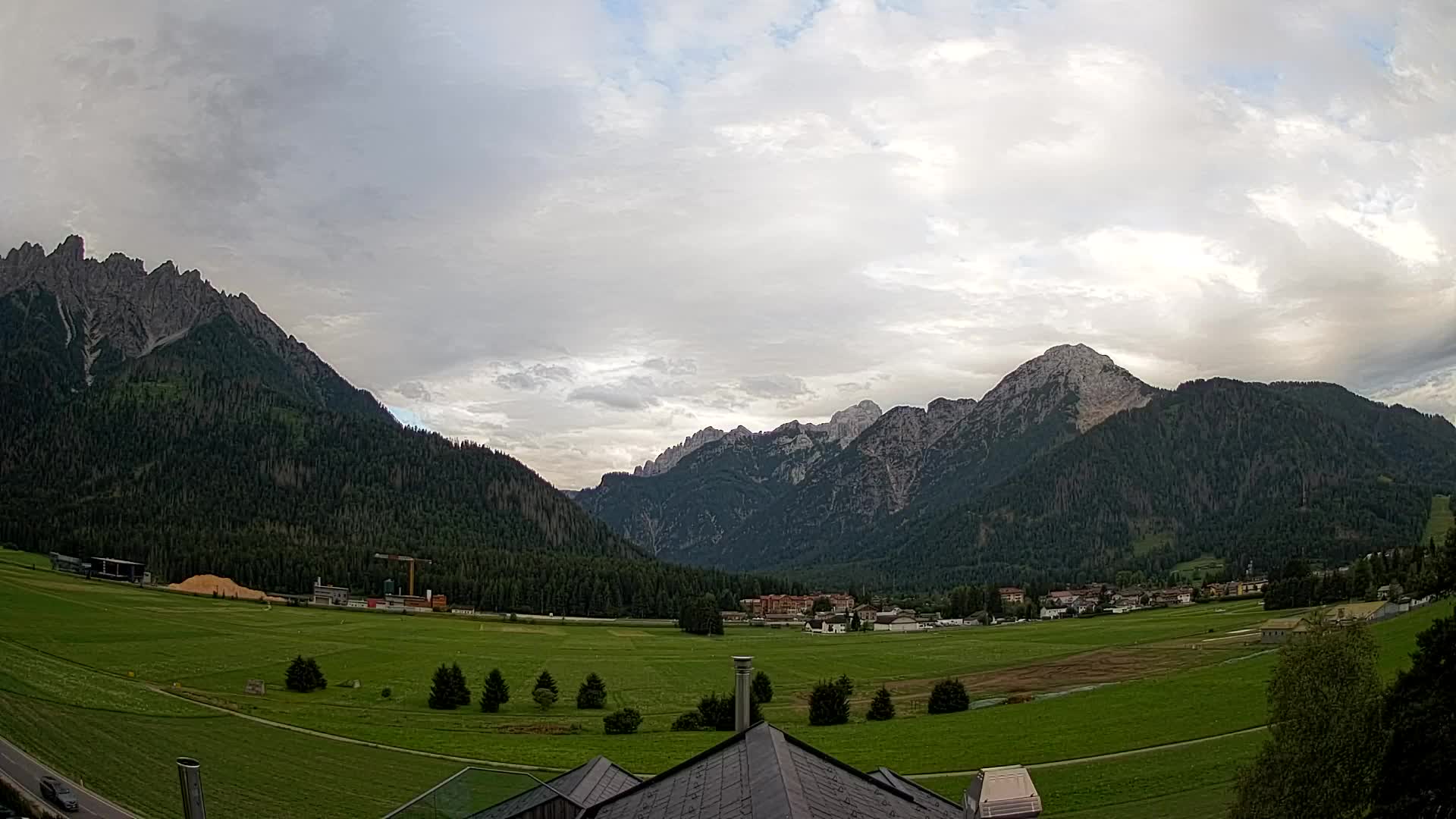 Webcam Toblach Dolomites – Vue depuis l’Hôtel Rosengarten