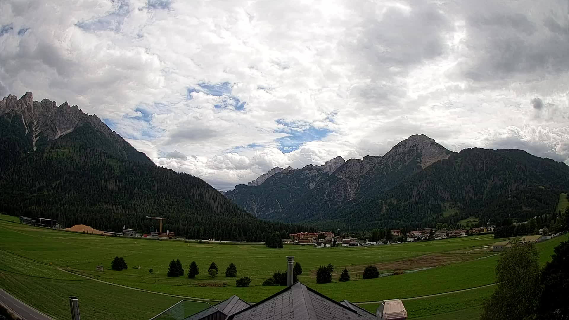 Webcam Toblach Dolomites – Vue depuis l’Hôtel Rosengarten