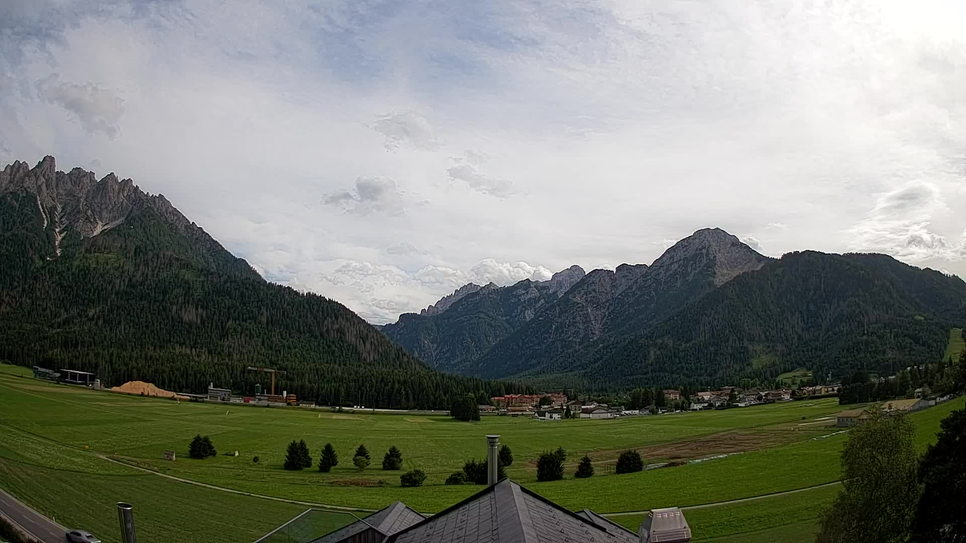 Webcam Toblach Dolomites – Vue depuis l’Hôtel Rosengarten