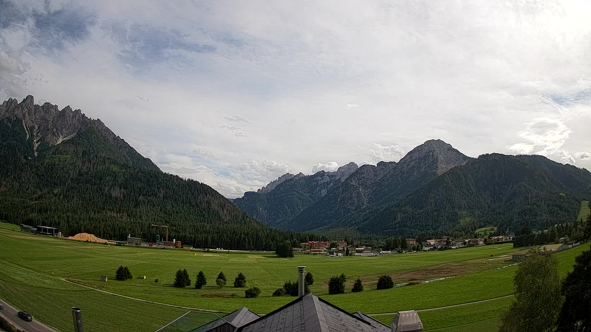 Webcam Toblach Dolomites – Vue depuis l’Hôtel Rosengarten