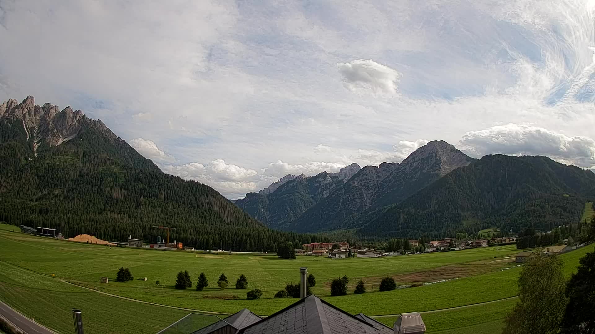 Webcam Toblach Dolomites – Vue depuis l’Hôtel Rosengarten