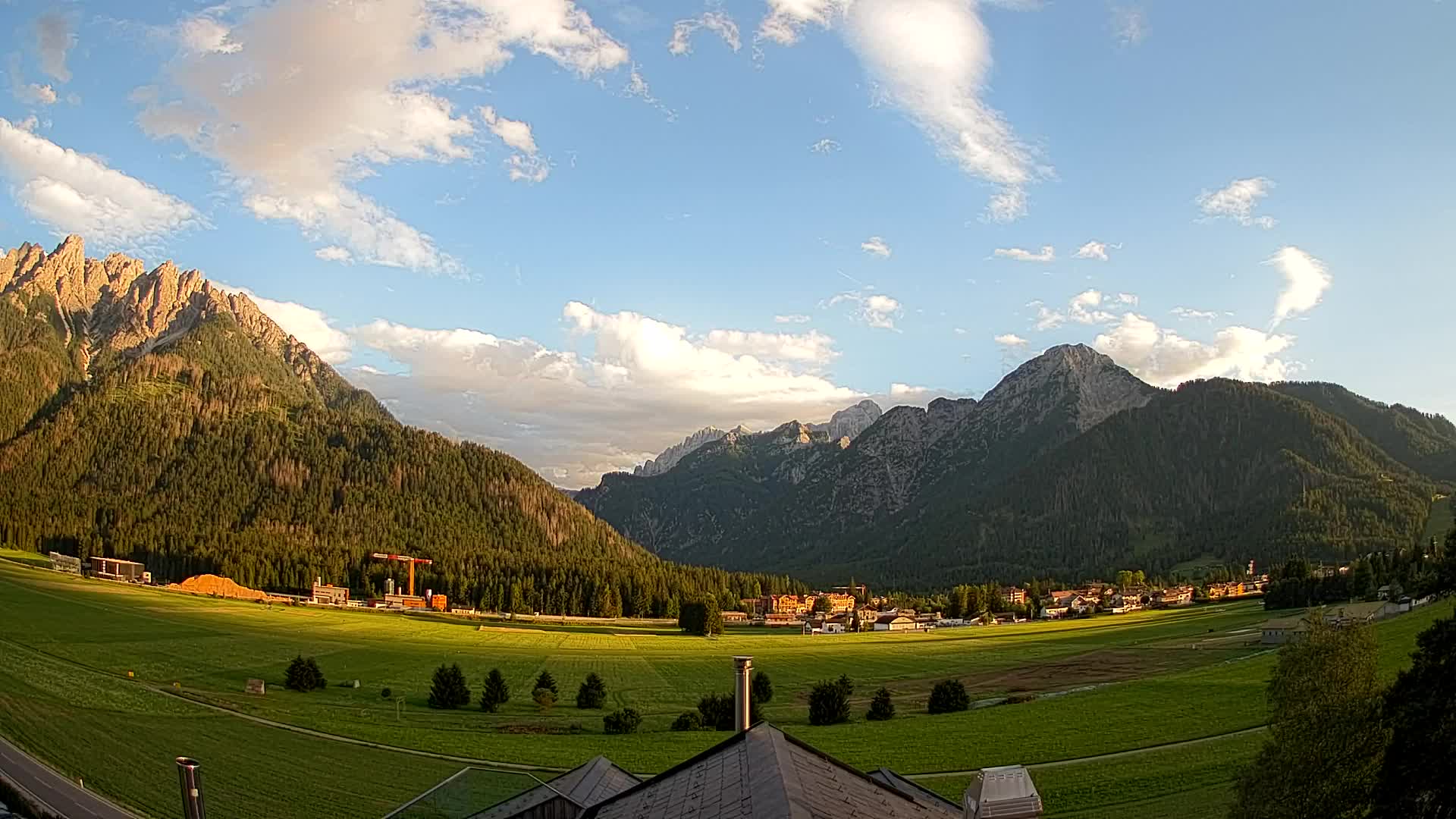 Webcam Toblach Dolomiten – Blick vom Hotel Rosengarten