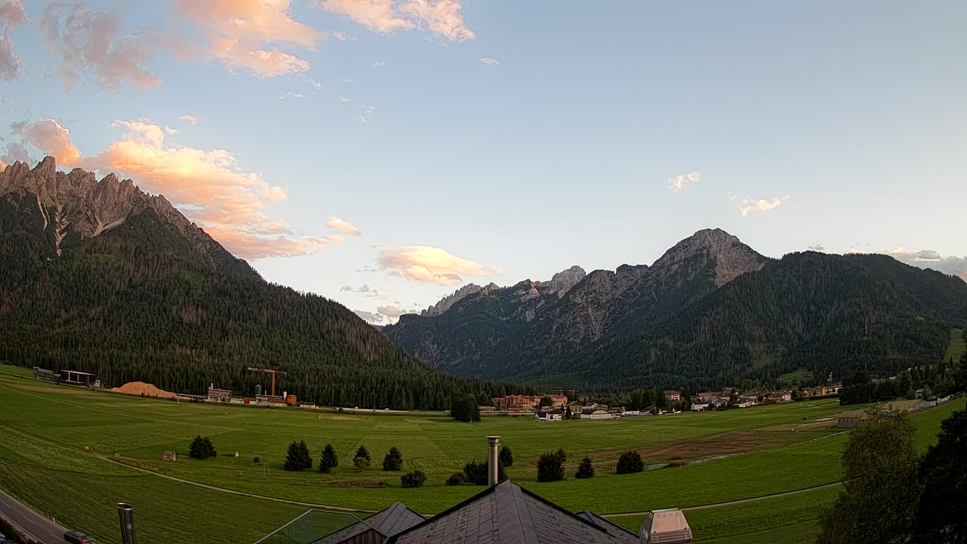Webcam Toblach Dolomites – Vue depuis l’Hôtel Rosengarten