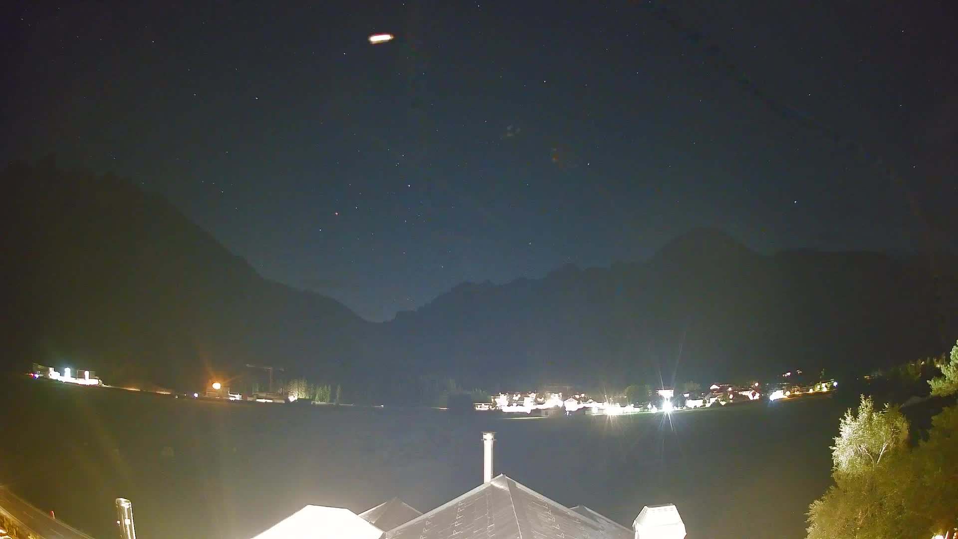 Webcam Toblach Dolomites – View from Hotel Rosengarten