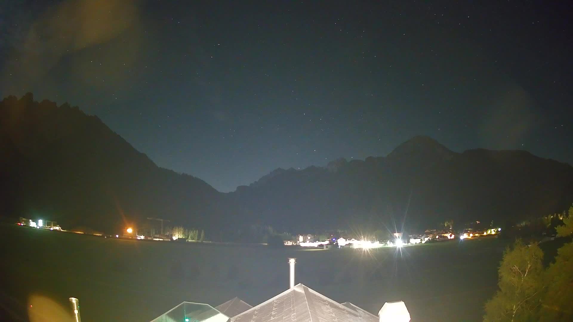 Webcam Toblach Dolomites – View from Hotel Rosengarten