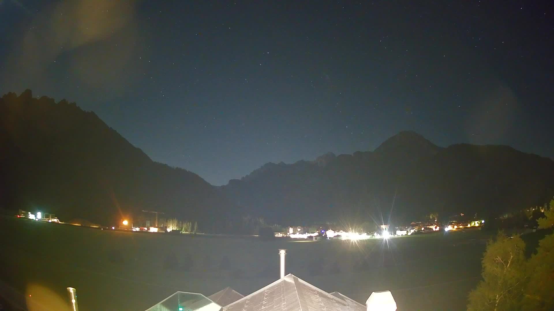 Webcam Toblach Dolomites – View from Hotel Rosengarten