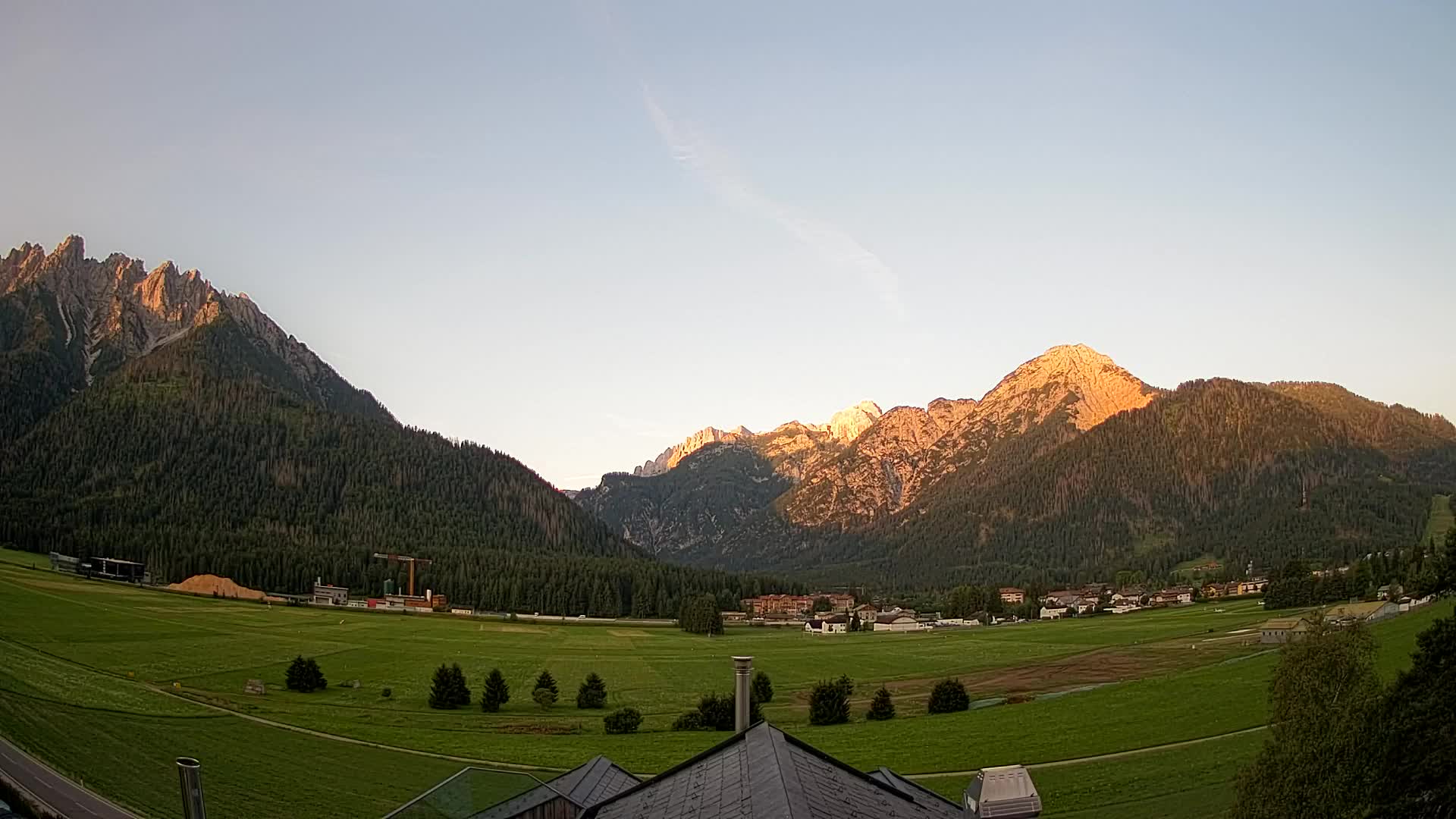 Webcam Toblach Dolomites – Vue depuis l’Hôtel Rosengarten