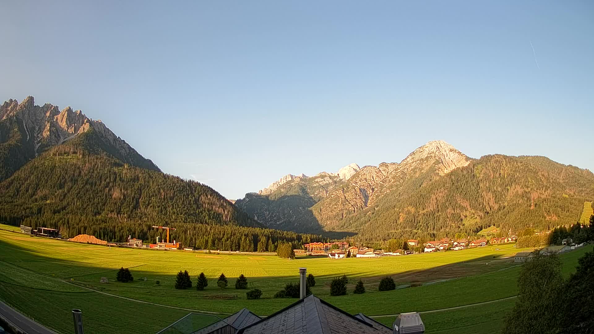 Webcam Toblach Dolomitas – Vista desde el Hotel Rosengarten