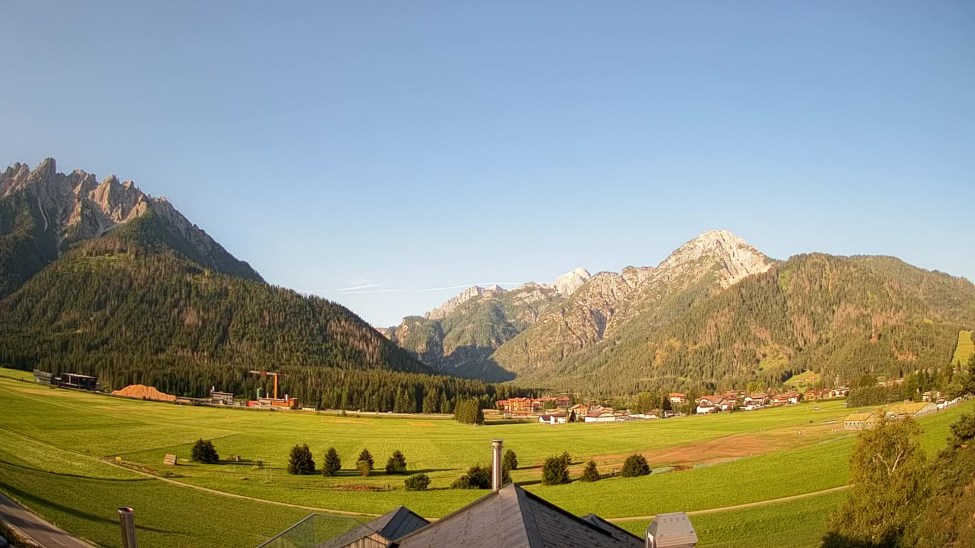 Webcam Toblach Dolomitas – Vista desde el Hotel Rosengarten