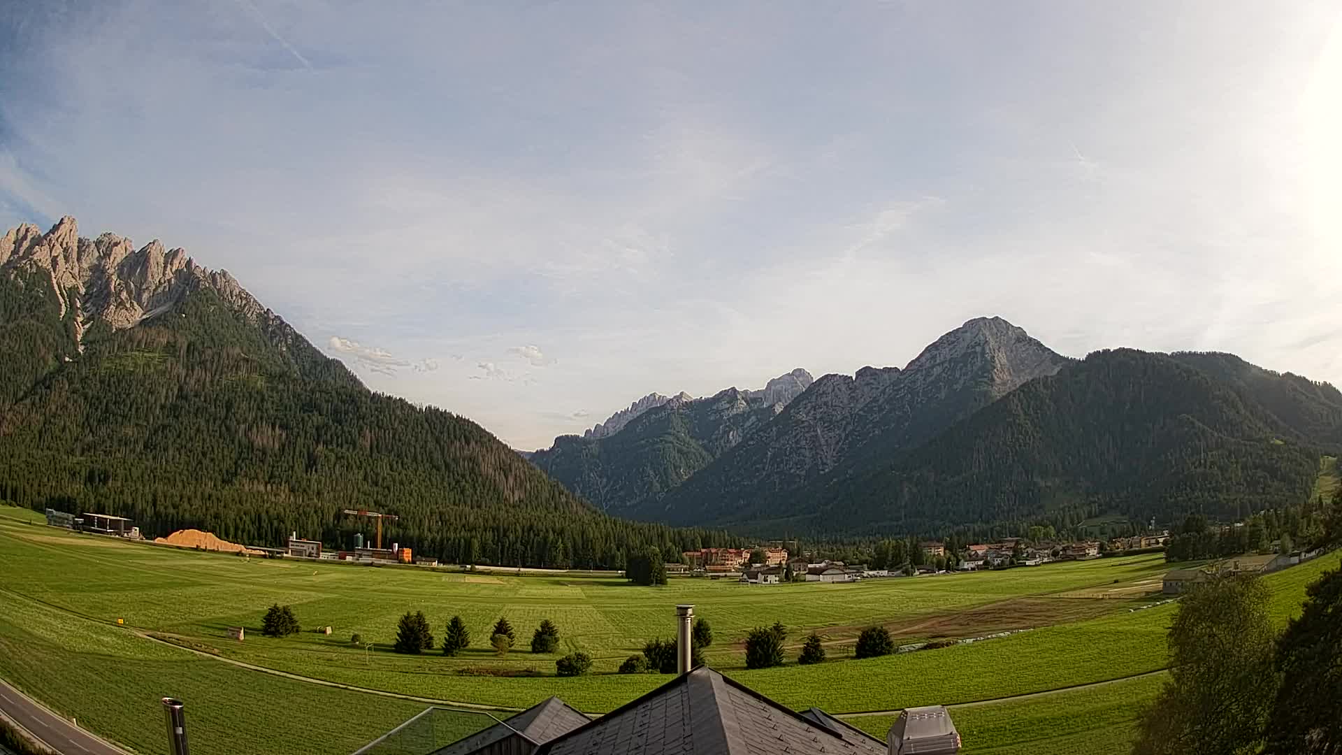 Webcam Toblach Dolomiten – Blick vom Hotel Rosengarten