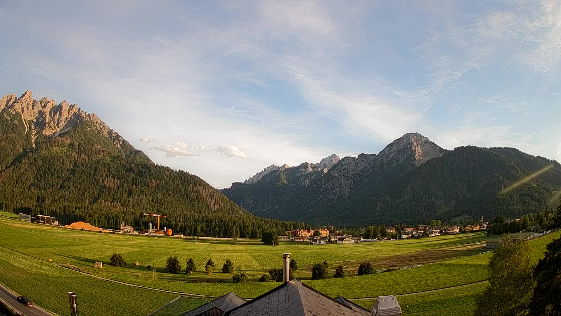 Webcam Toblach Dolomiten – Blick vom Hotel Rosengarten