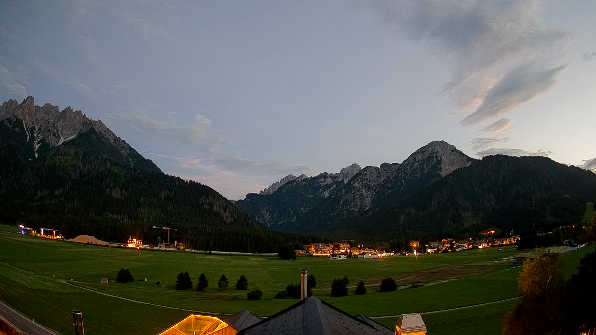 Webcam Toblach Dolomitas – Vista desde el Hotel Rosengarten