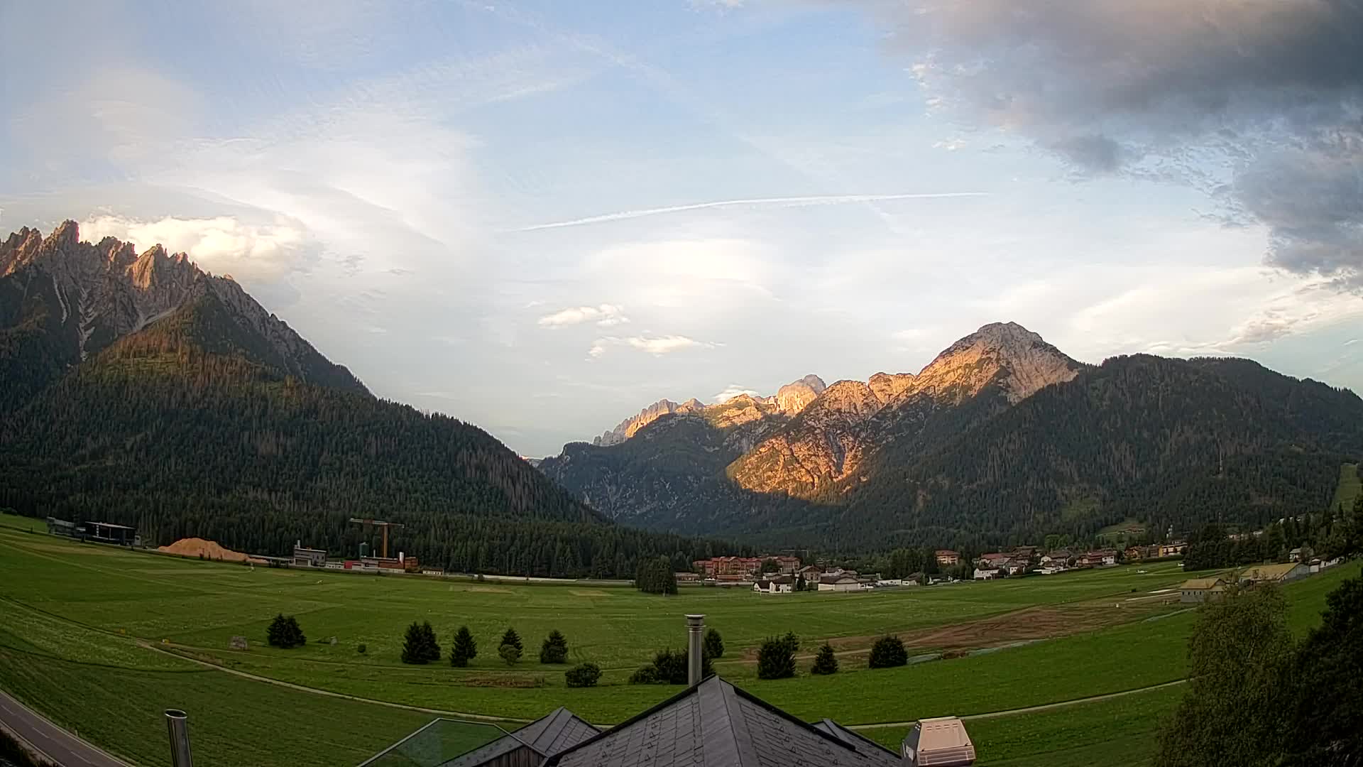 Webcam Dobbiaco Dolomiti – Vista dall’Hotel Rosengarten