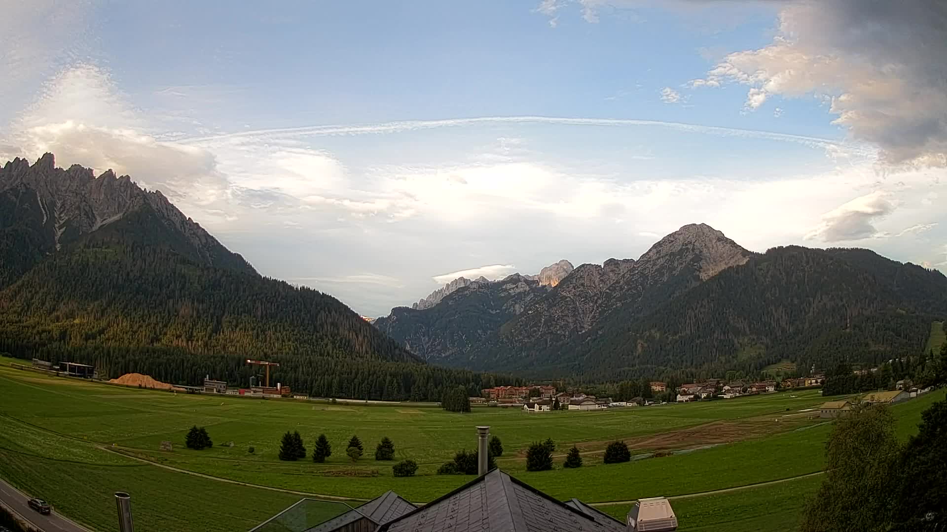 Webcam Toblach Dolomiten – Blick vom Hotel Rosengarten