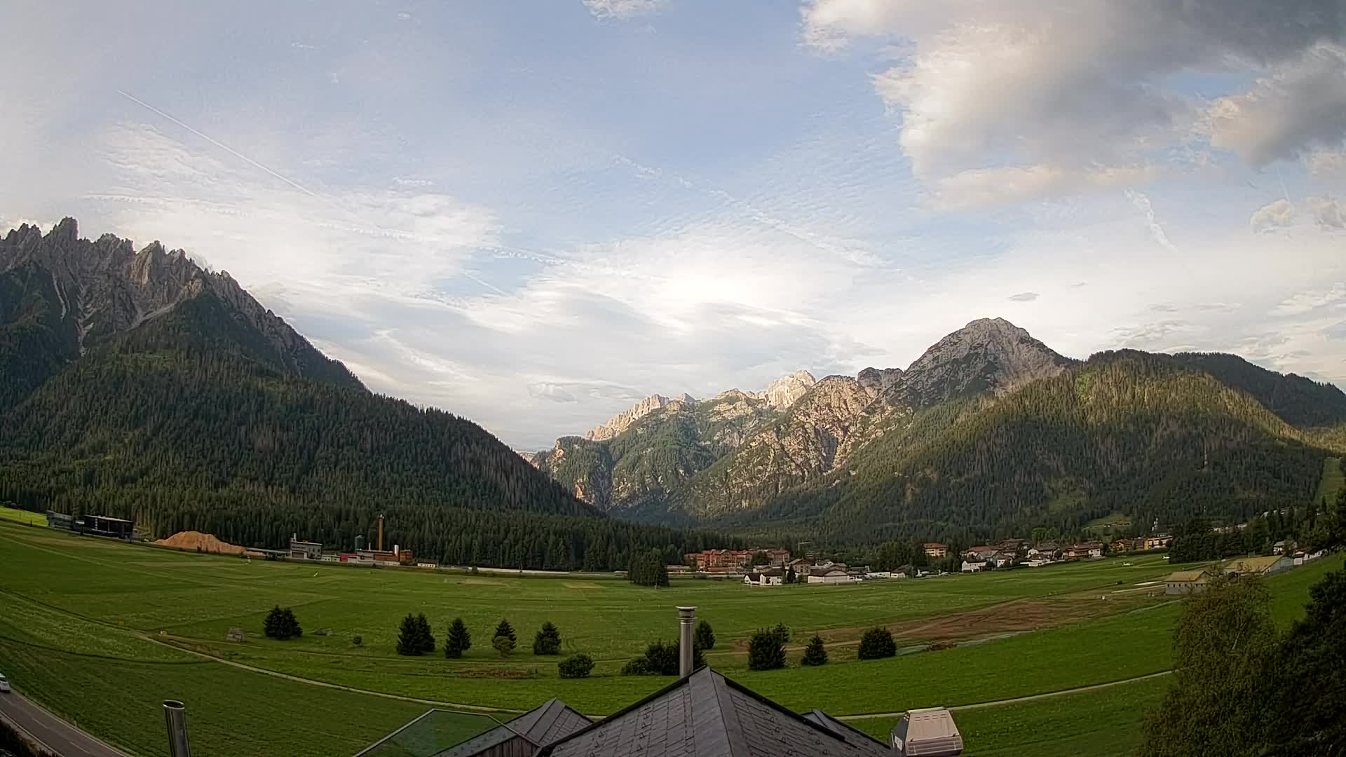 Webcam Toblach Dolomitas – Vista desde el Hotel Rosengarten