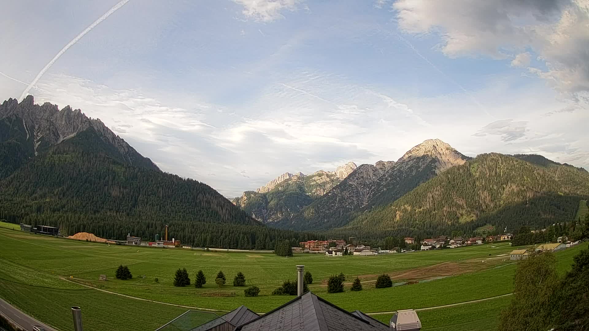 Webcam Toblach Dolomitas – Vista desde el Hotel Rosengarten