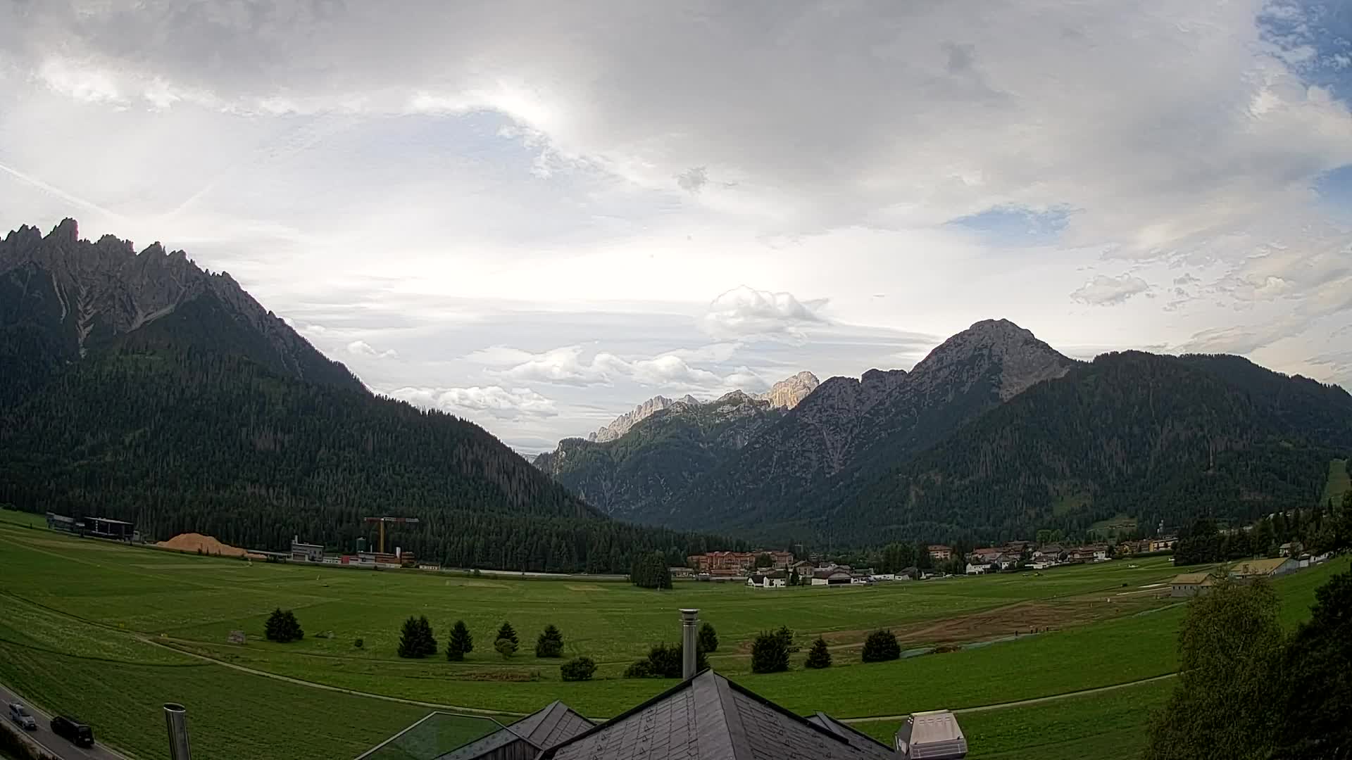 Webcam Toblach Dolomites – Vue depuis l’Hôtel Rosengarten