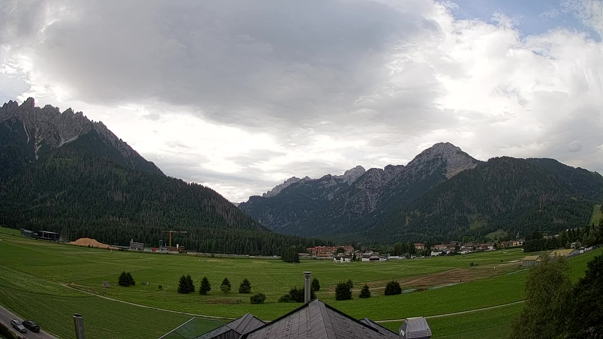 Webcam Dobbiaco Dolomiti – Vista dall’Hotel Rosengarten