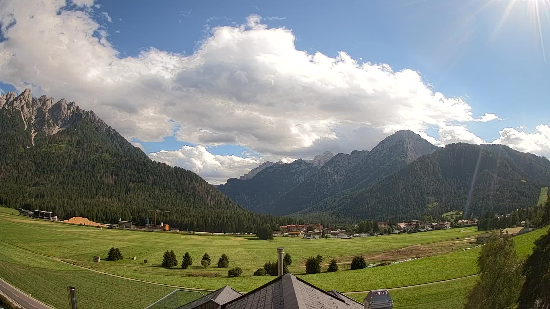 Webcam Toblach Dolomiten – Blick vom Hotel Rosengarten