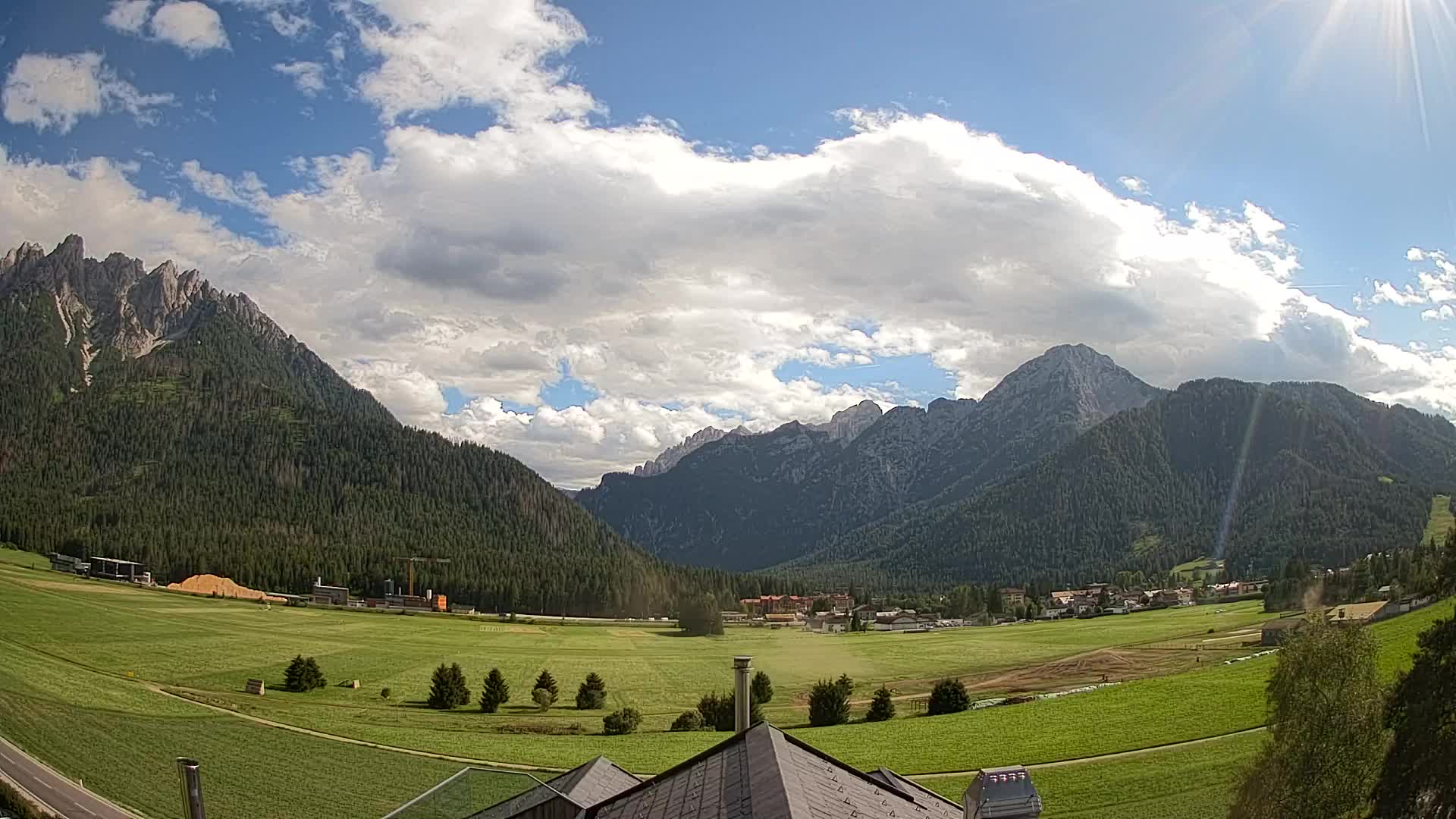 Webcam Toblach Dolomitas – Vista desde el Hotel Rosengarten