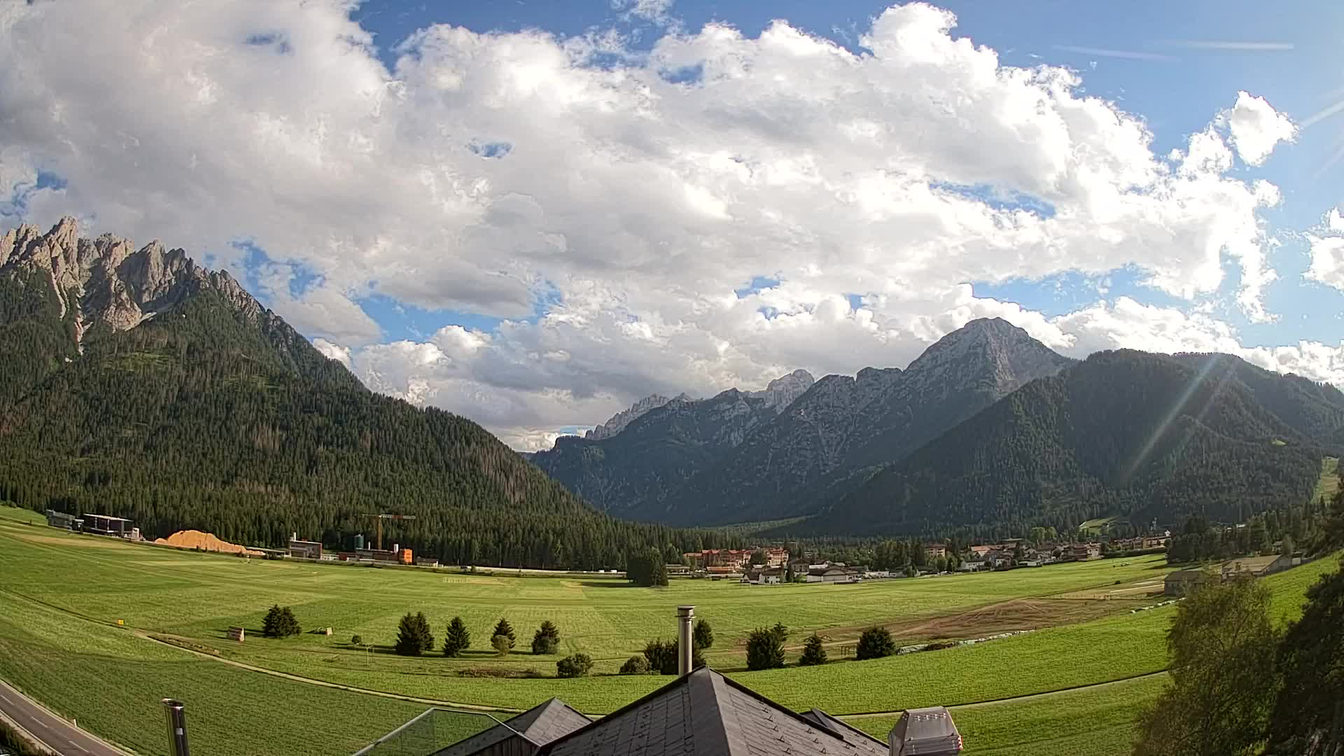 Webcam Toblach Dolomitas – Vista desde el Hotel Rosengarten