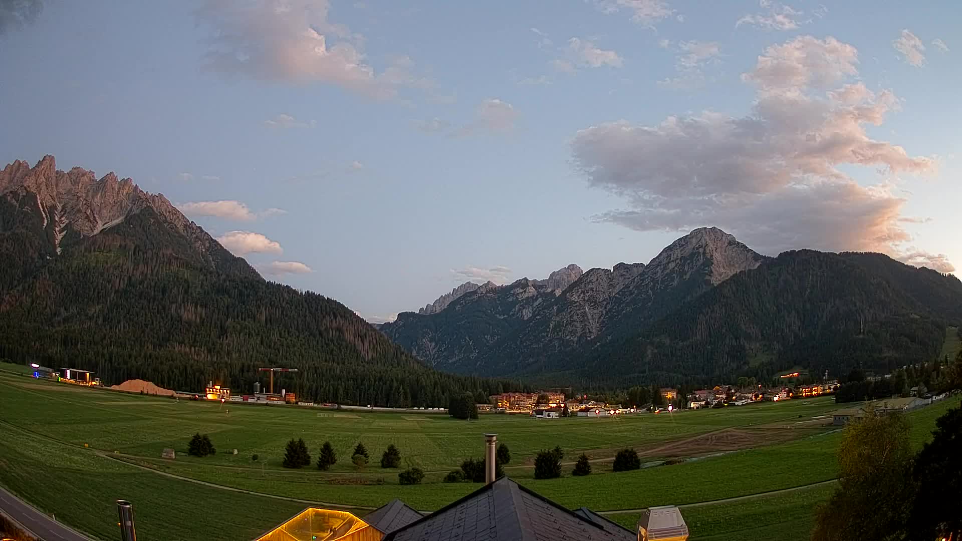 Webcam Toblach Dolomitas – Vista desde el Hotel Rosengarten