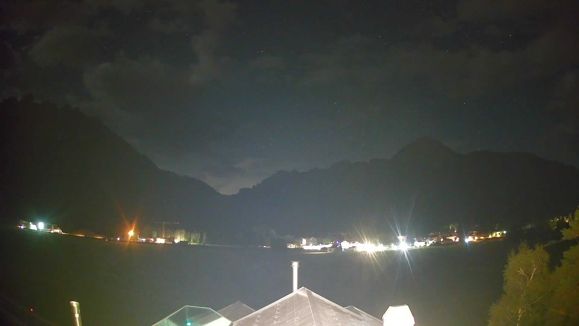 Webcam Toblach Dolomites – View from Hotel Rosengarten