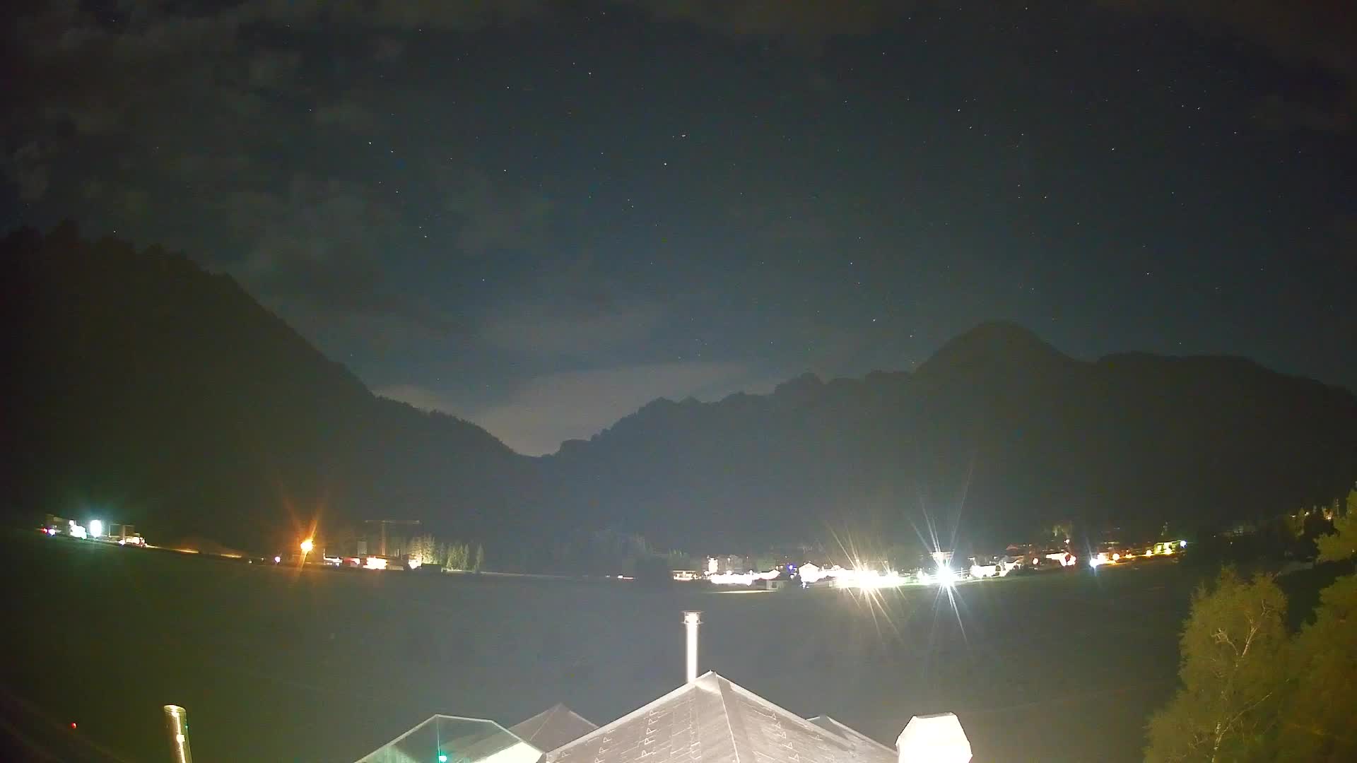 Webcam Toblach Dolomites – View from Hotel Rosengarten