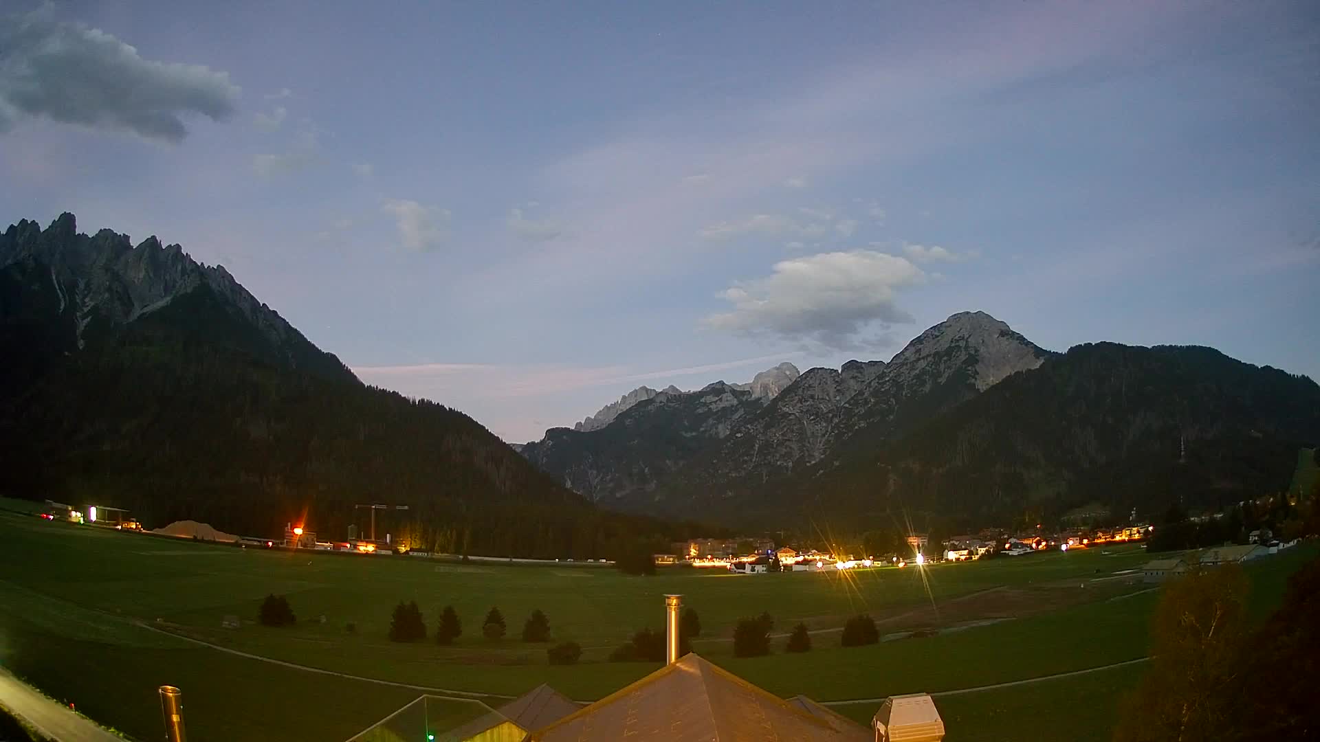 Webcam Toblach Dolomitas – Vista desde el Hotel Rosengarten