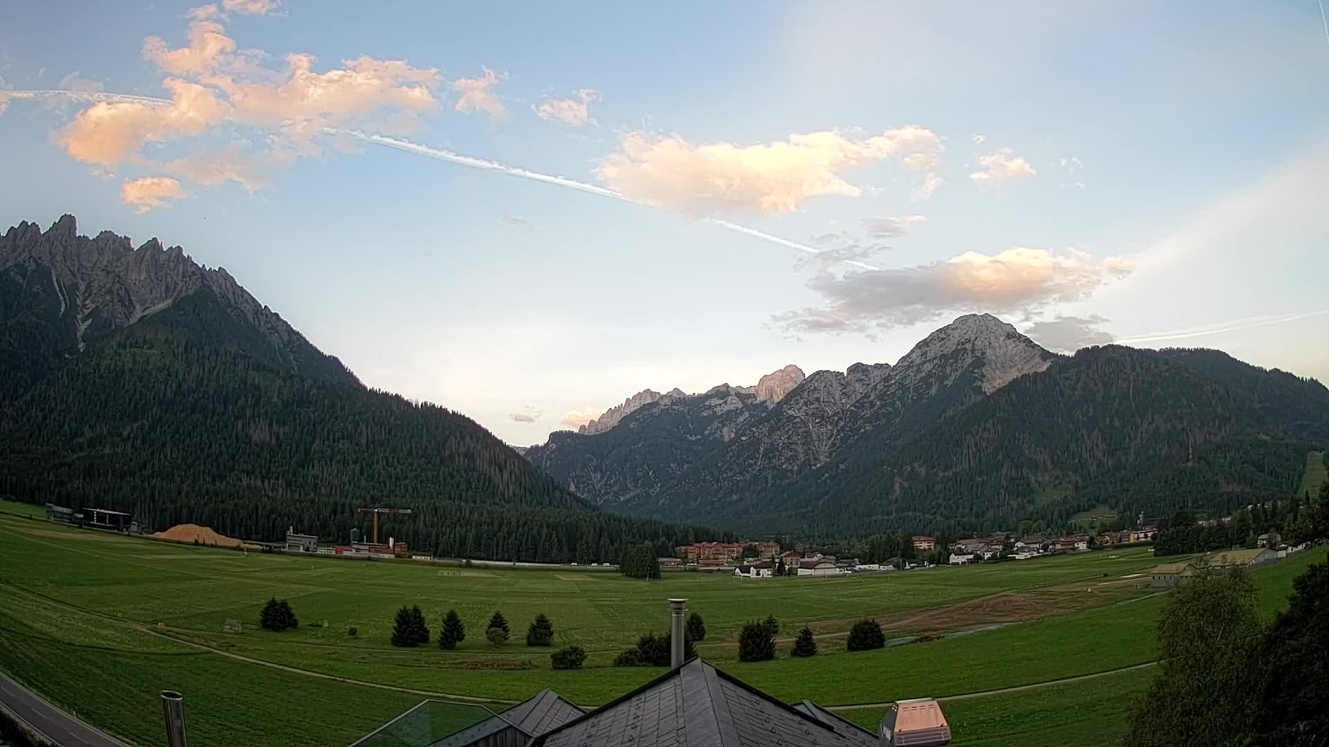 Webcam Toblach Dolomitas – Vista desde el Hotel Rosengarten