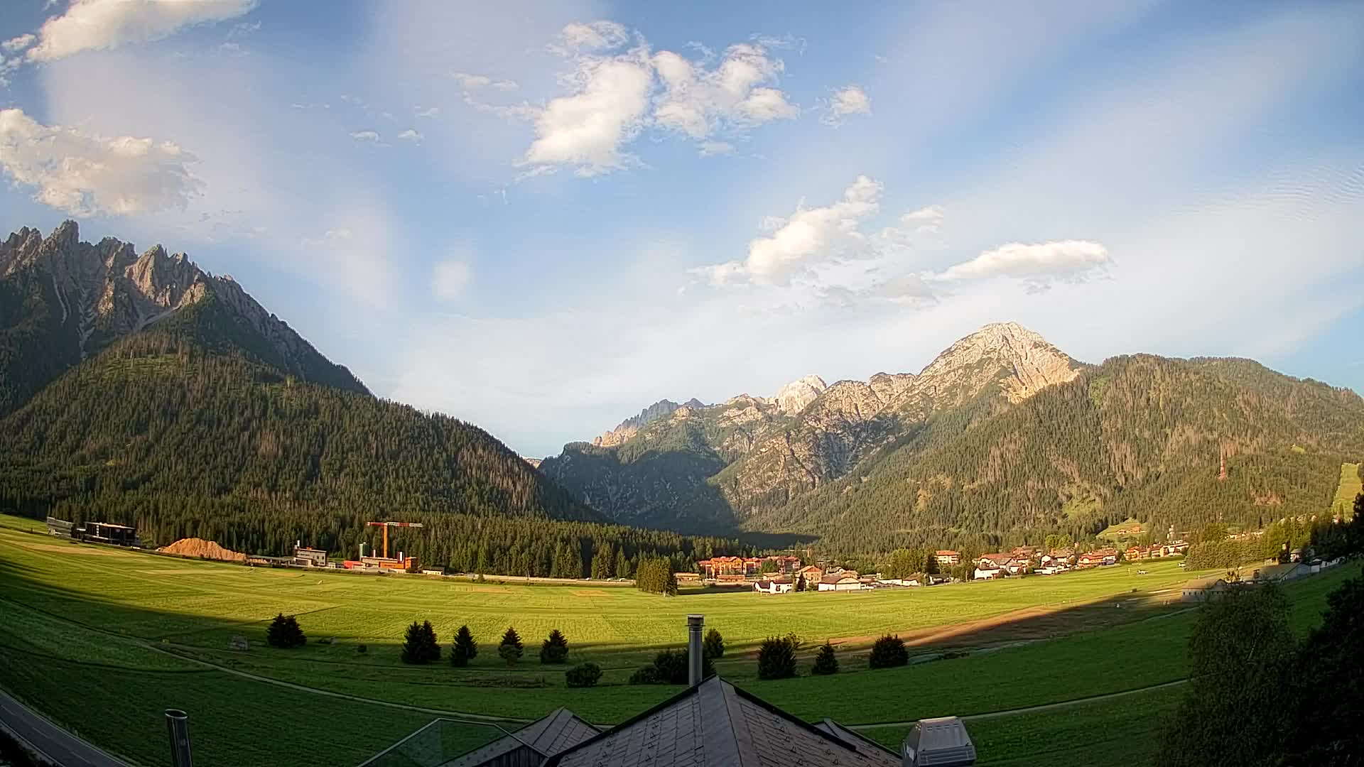 Webcam Toblach Dolomitas – Vista desde el Hotel Rosengarten