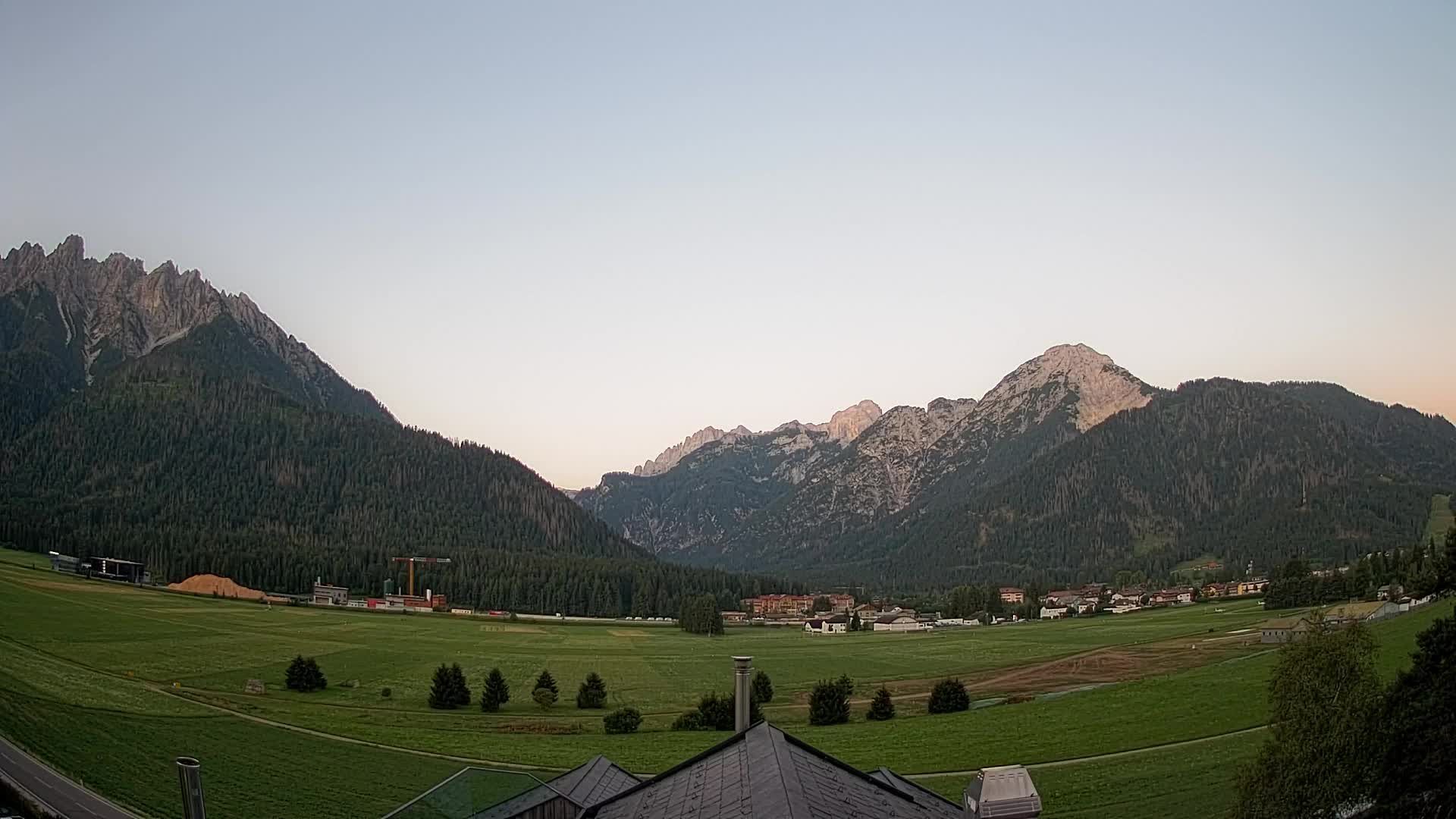Webcam Toblach Dolomiten – Blick vom Hotel Rosengarten