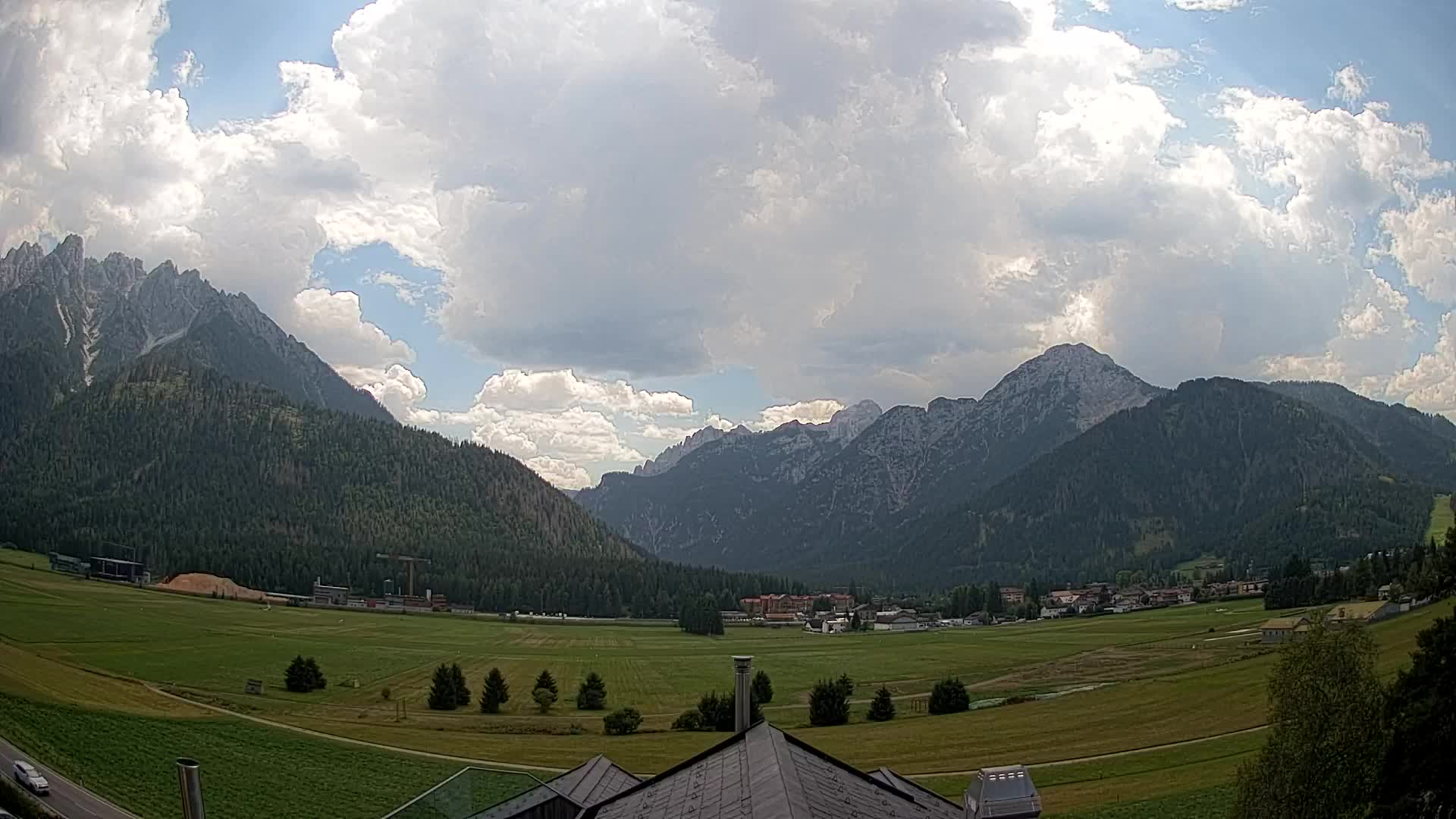Webcam Dobbiaco Dolomiti – Vista dall’Hotel Rosengarten