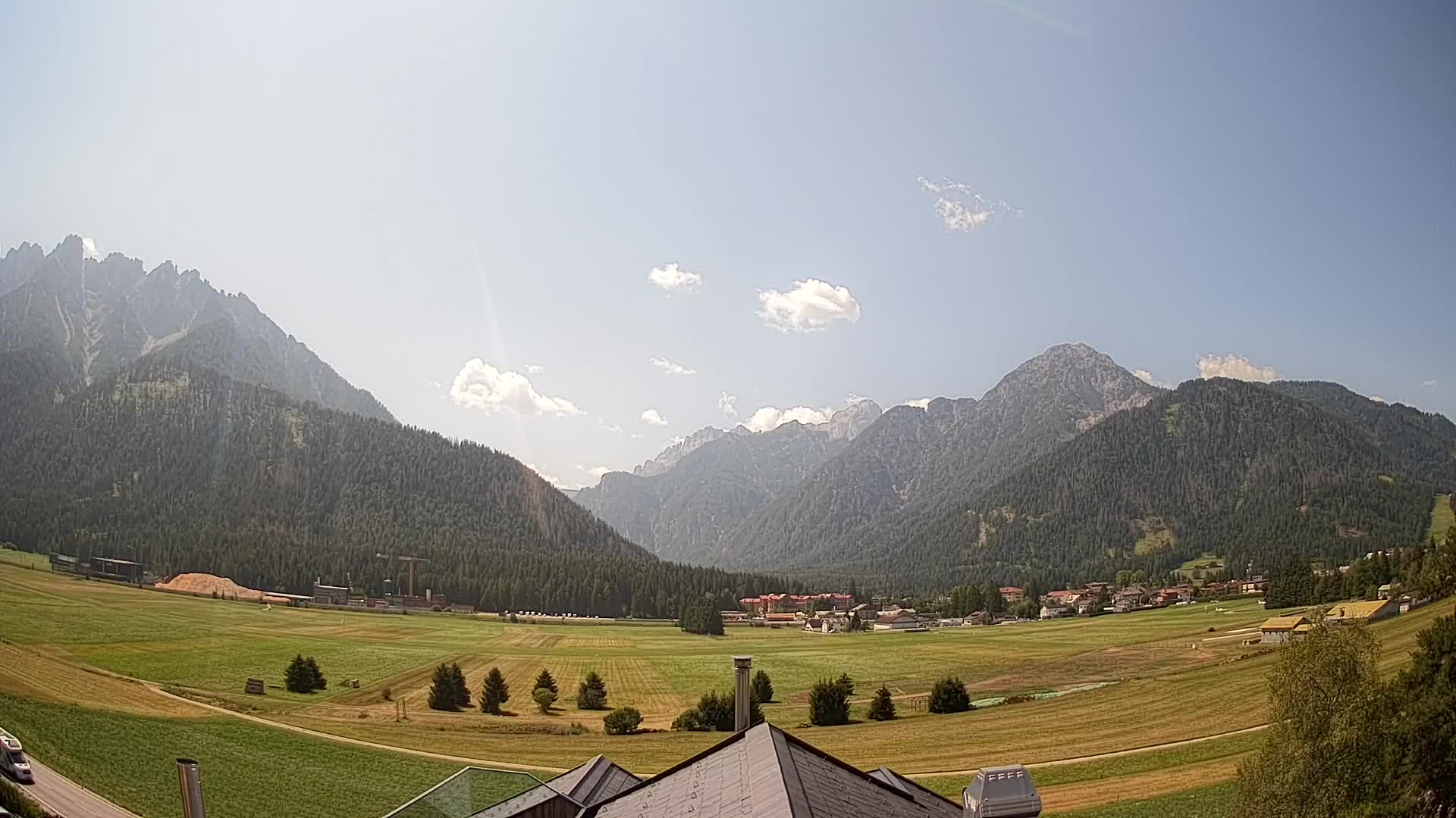 Webcam Dobbiaco Dolomiti – Vista dall’Hotel Rosengarten