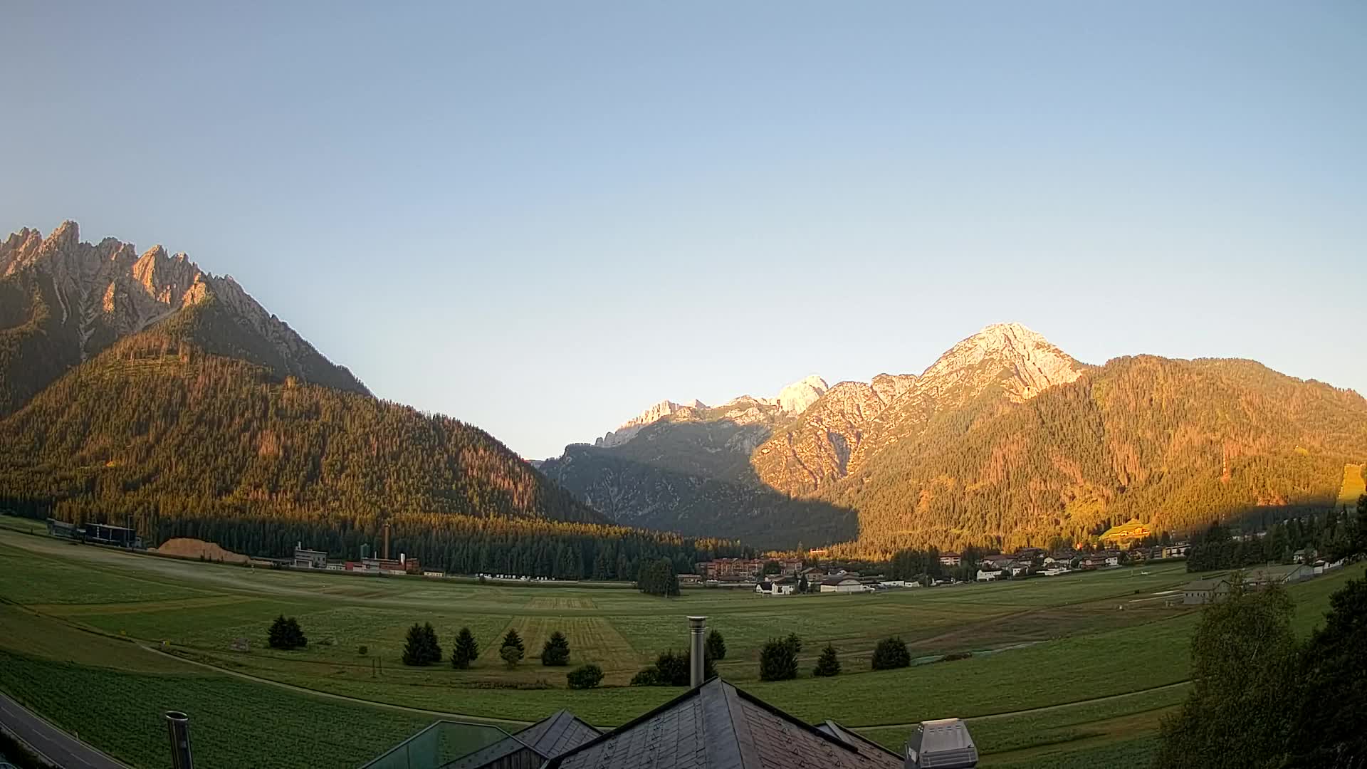 Webcam Toblach Dolomites – Vue depuis l’Hôtel Rosengarten