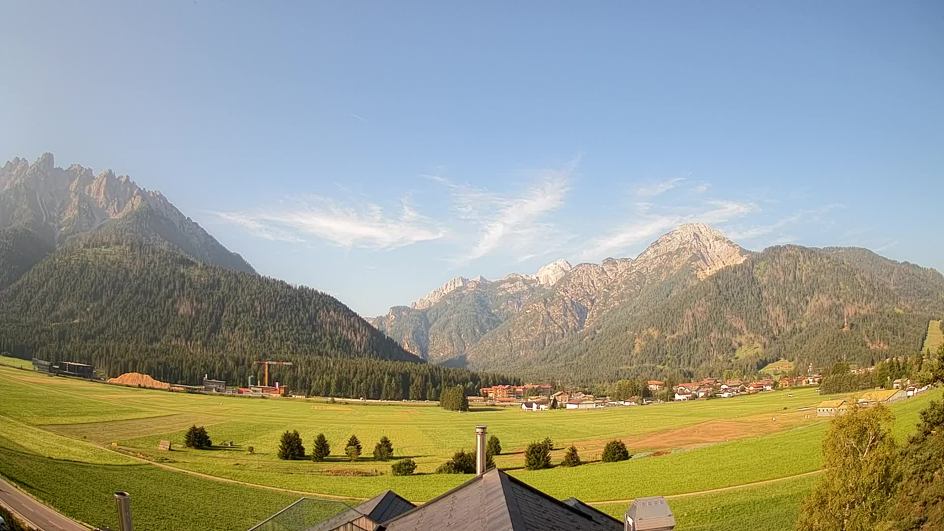 Webcam Toblach Dolomites – Vue depuis l’Hôtel Rosengarten