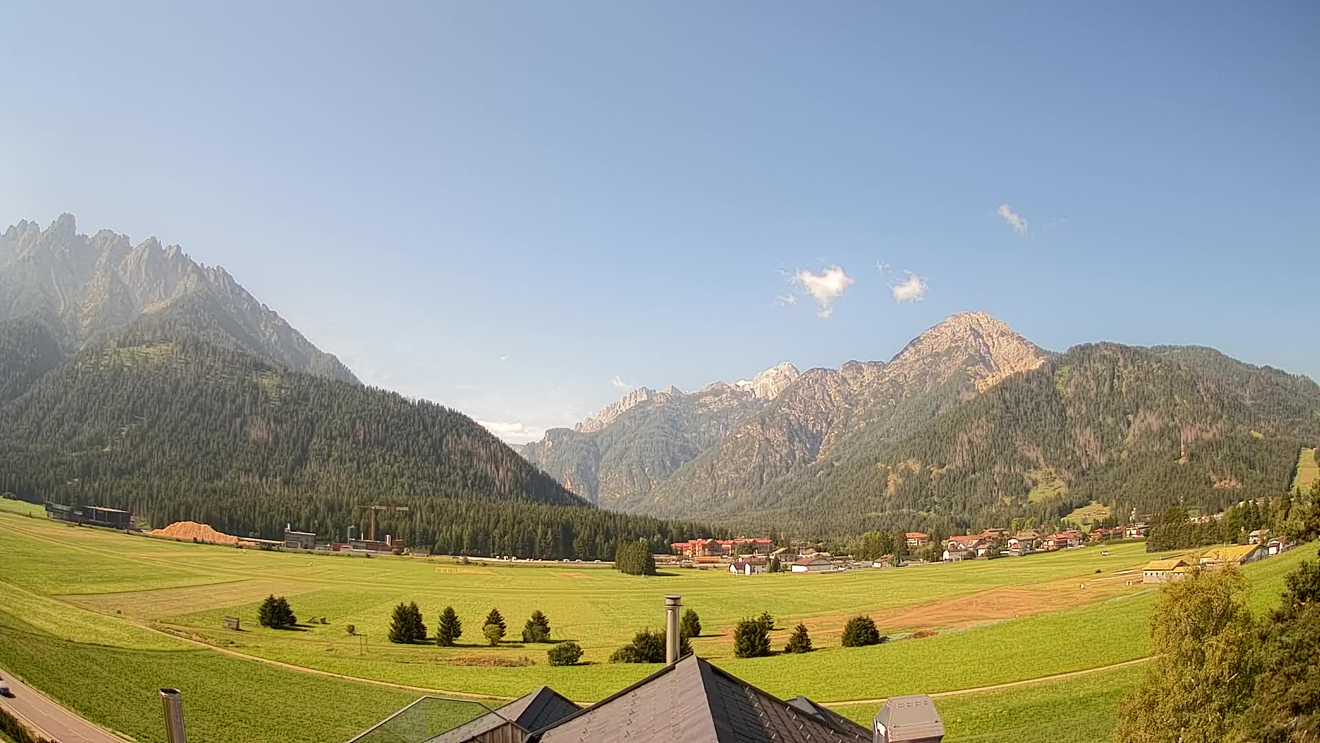 Webcam Toblach Dolomitas – Vista desde el Hotel Rosengarten