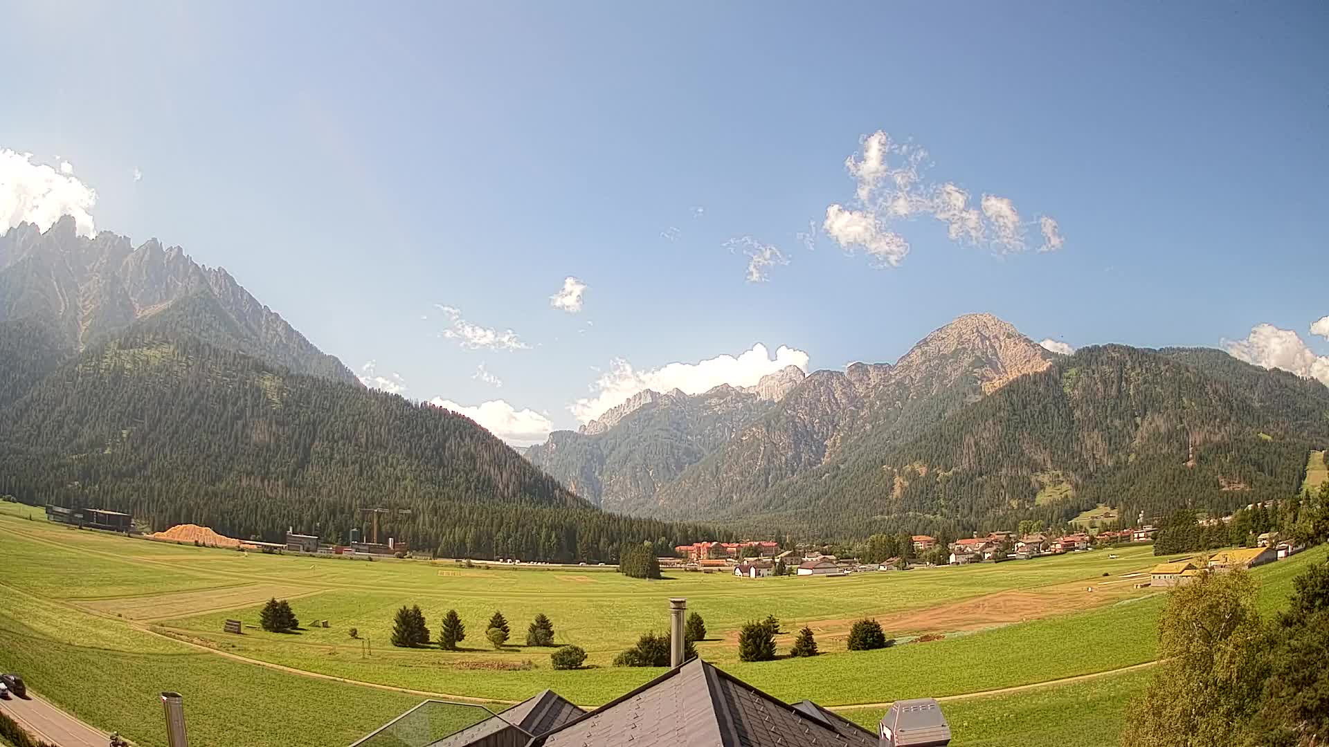 Webcam Toblach Dolomitas – Vista desde el Hotel Rosengarten