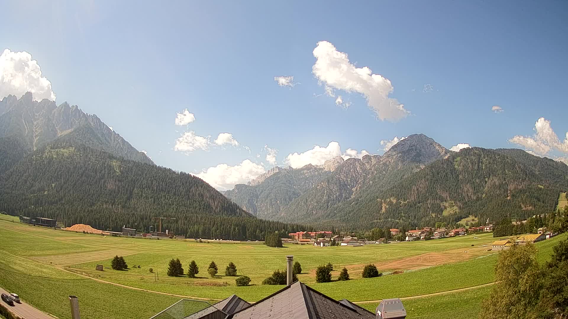 Webcam Toblach Dolomitas – Vista desde el Hotel Rosengarten