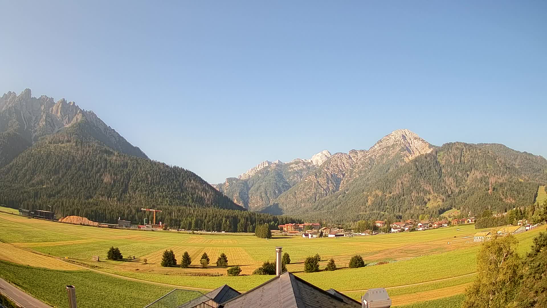 Webcam Toblach Dolomitas – Vista desde el Hotel Rosengarten