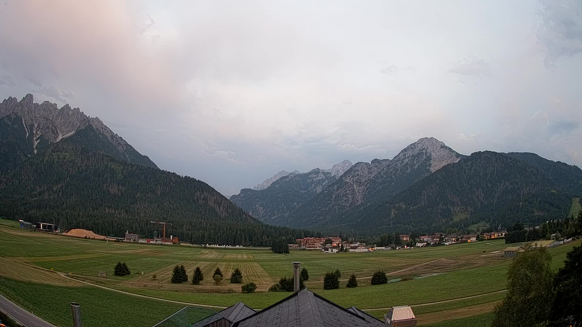 Webcam Toblach Dolomiten – Blick vom Hotel Rosengarten