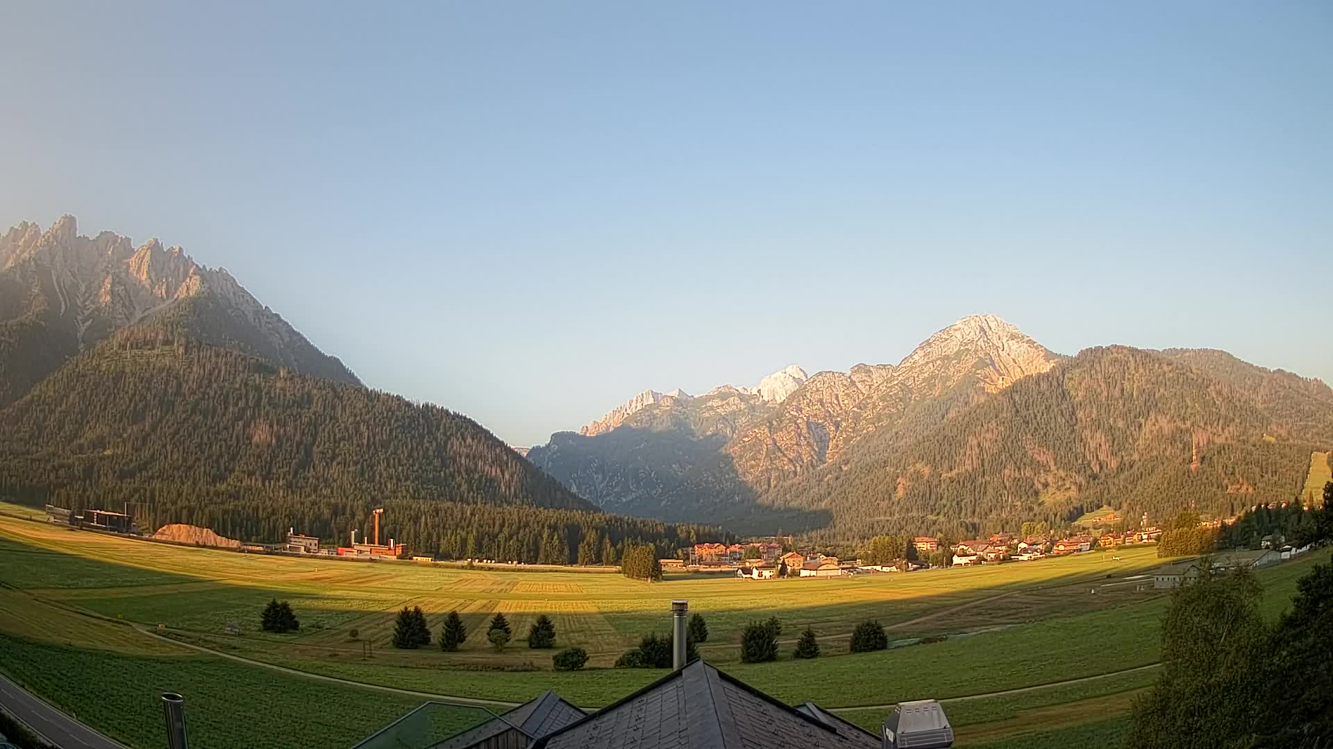 Webcam Toblach Dolomiten – Blick vom Hotel Rosengarten