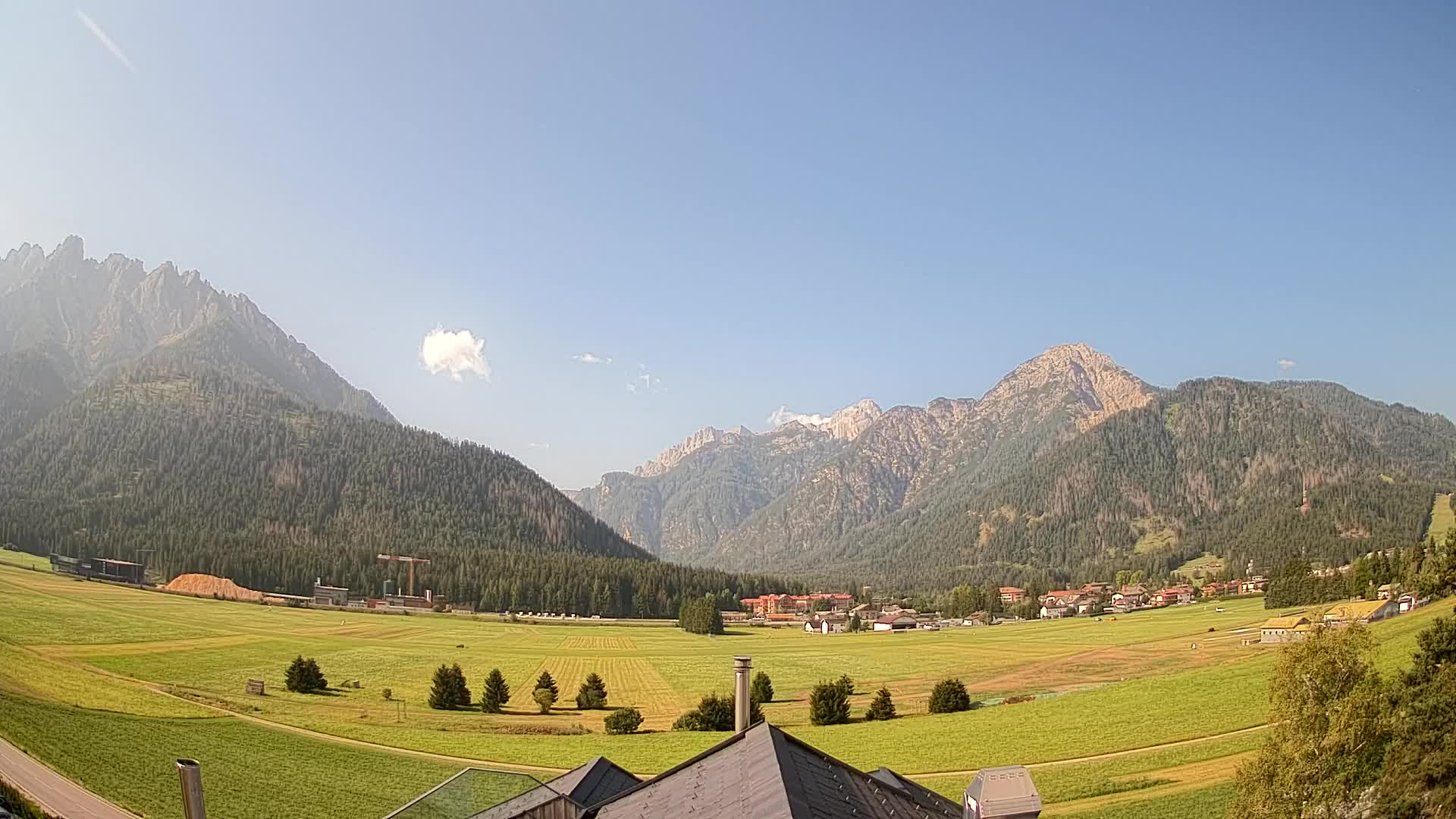 Webcam Toblach Dolomitas – Vista desde el Hotel Rosengarten